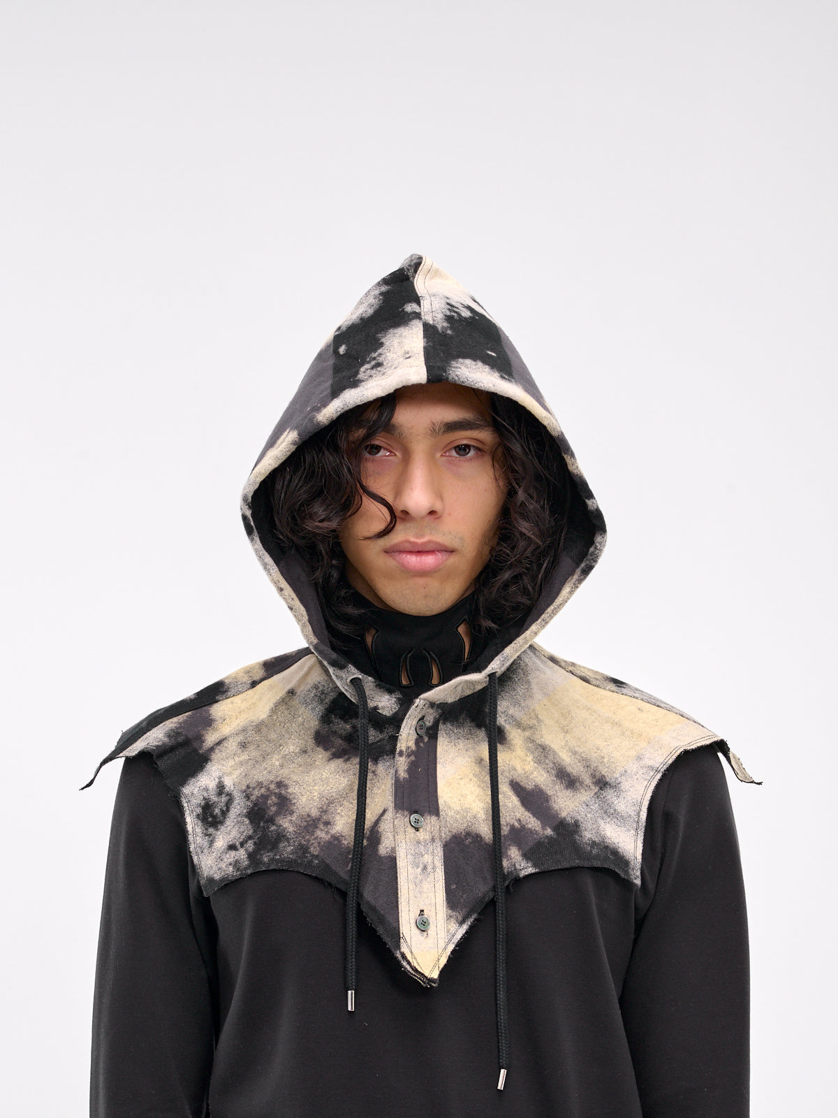 Abstract Dye Hood (OJ1124-BLACK)