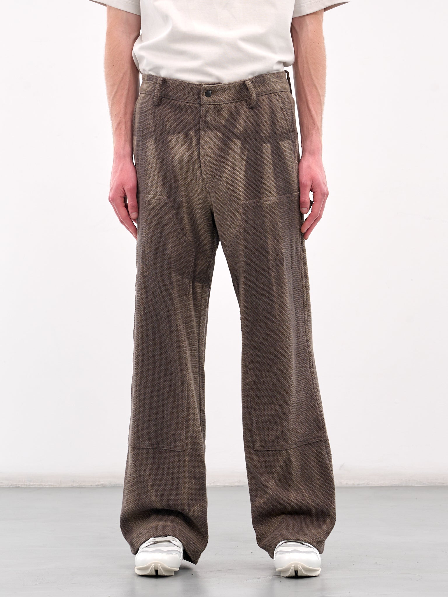 Sun-Bleached Double Knee Pants (PA04-KHAKI)