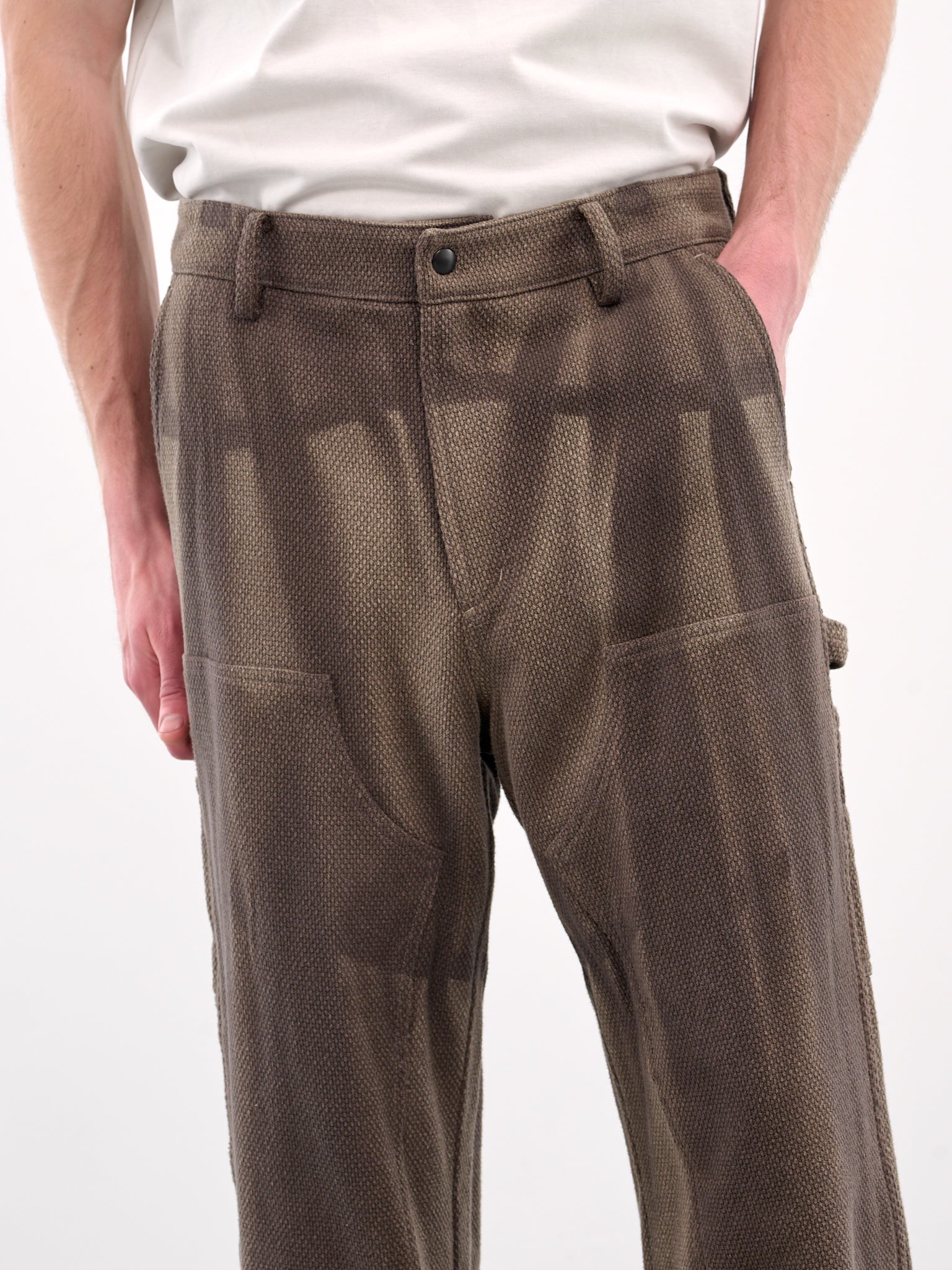 Sun-Bleached Double Knee Pants (PA04-KHAKI)