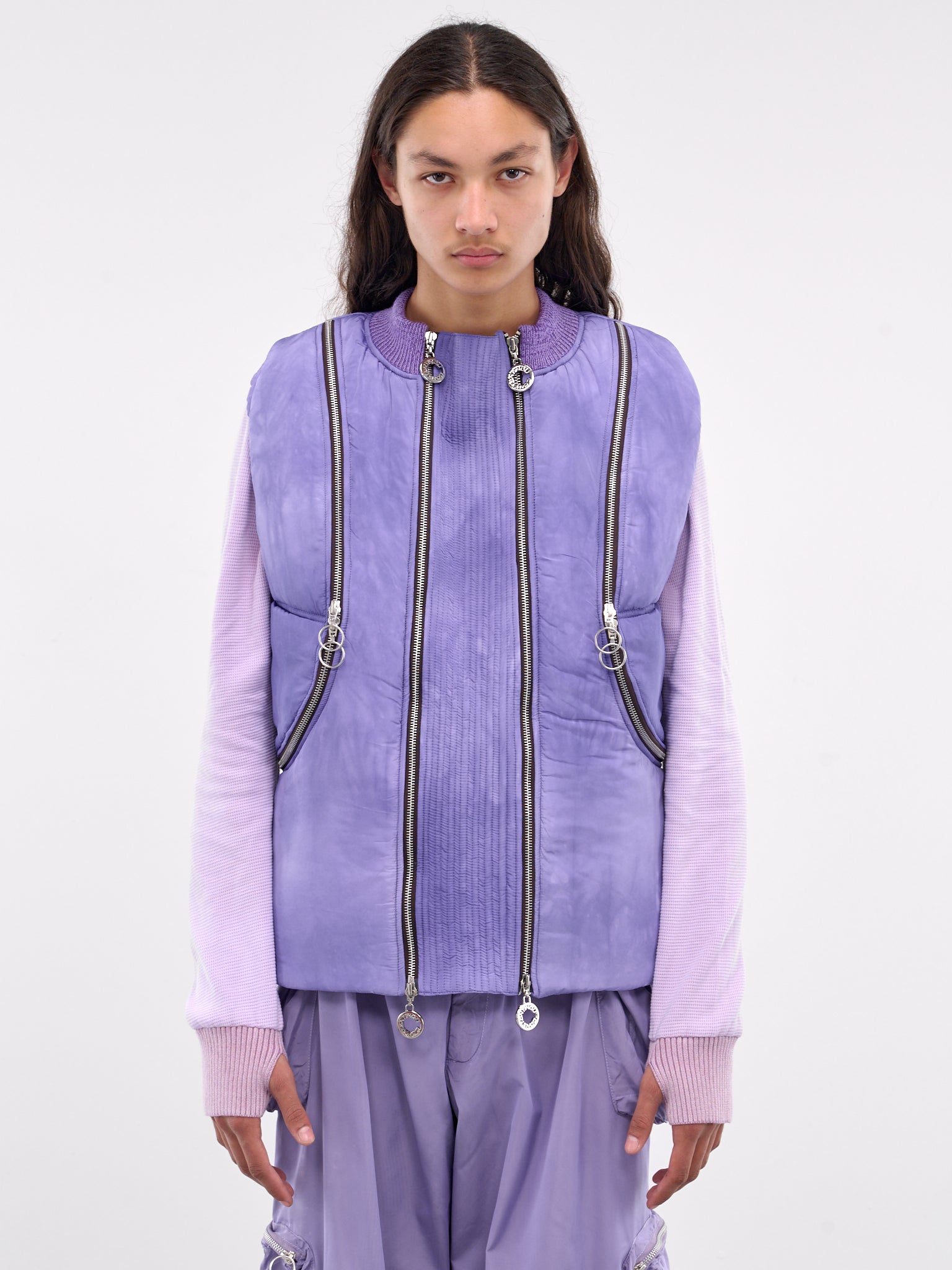 Padded Technical Vest (PADTECVEST-PURPLE-LILAC)