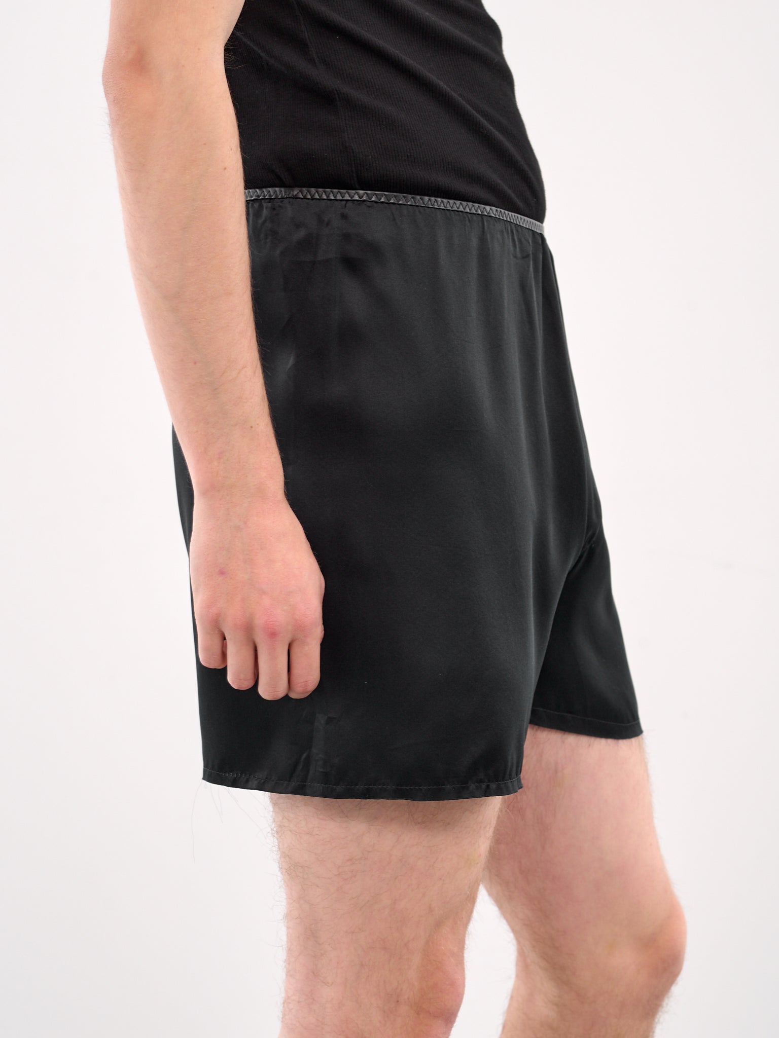 Silk Boxers (PAN-U-BOX-SIL-BLACK)