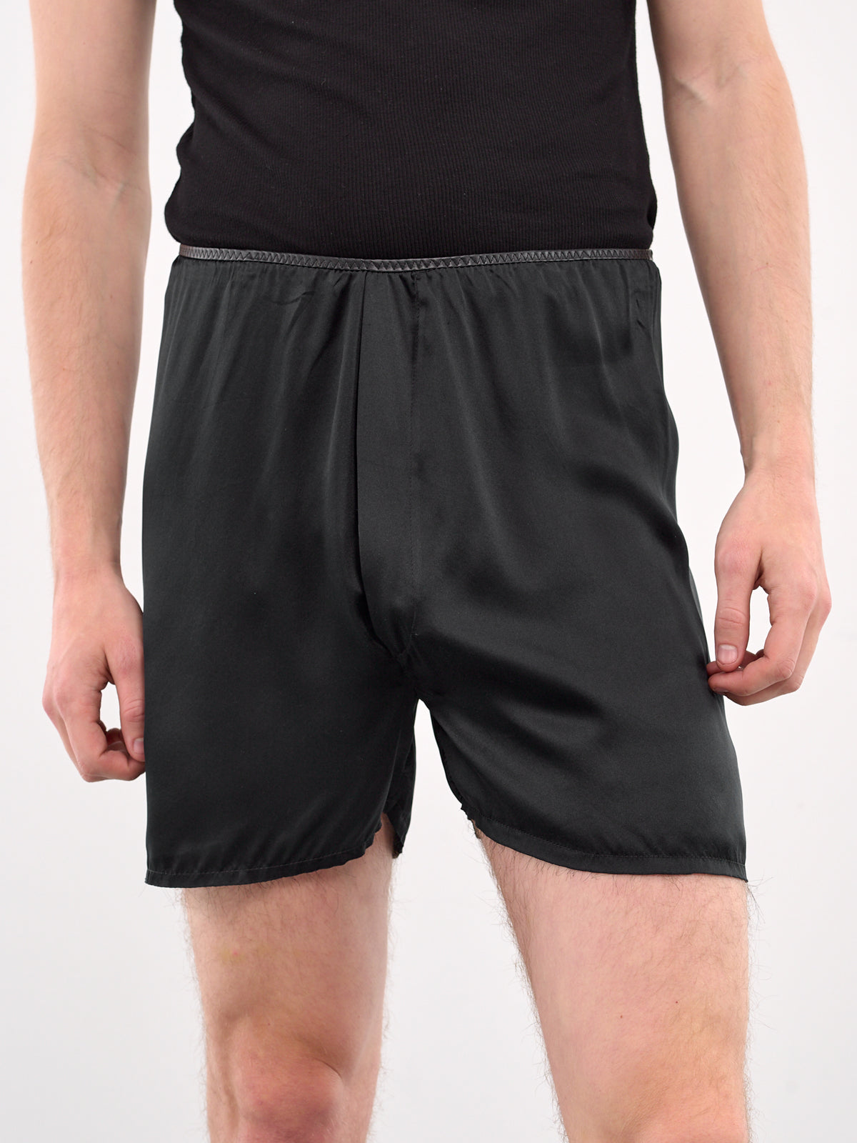 Silk Boxers (PAN-U-BOX-SIL-BLACK)