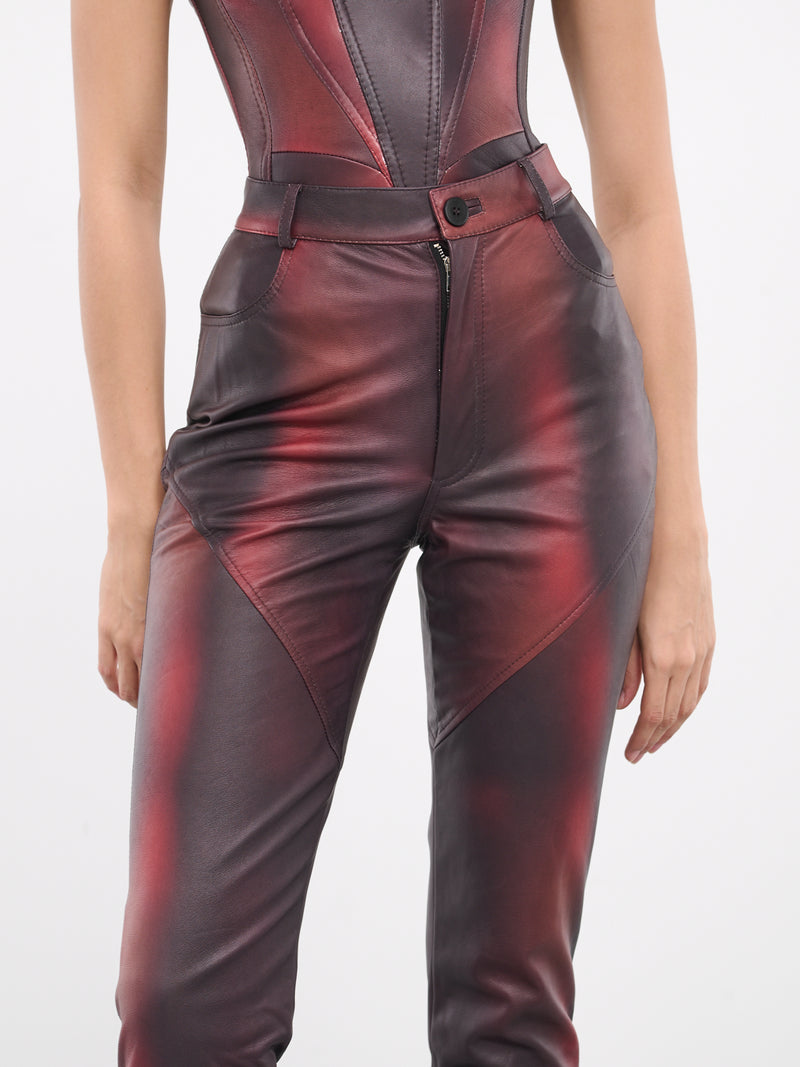 Leather Goddess Series | Outfits with leggings, Leggings fashion, Brown leather  pants