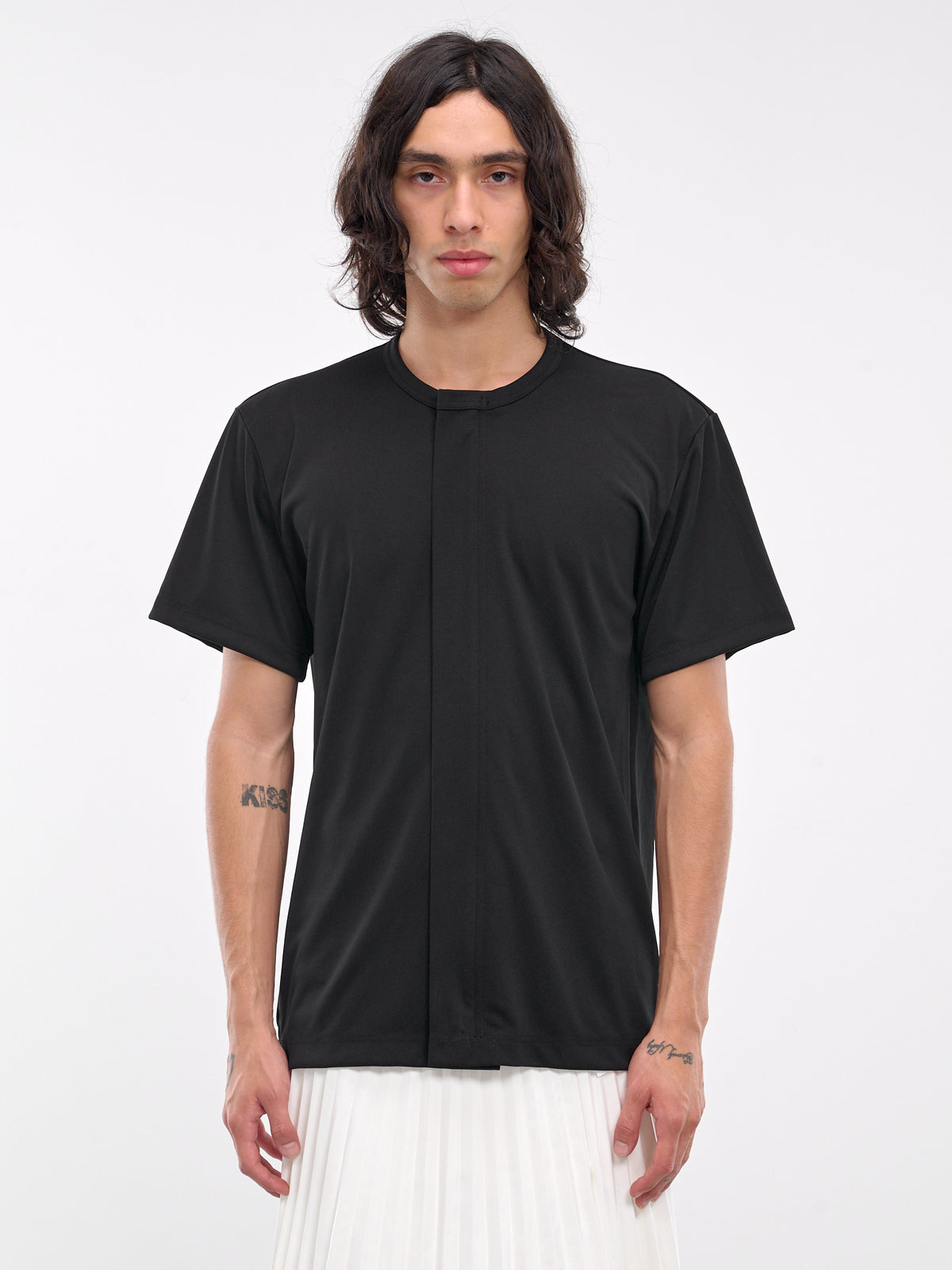 Placket Tee (PN-T007-051-BLACK)