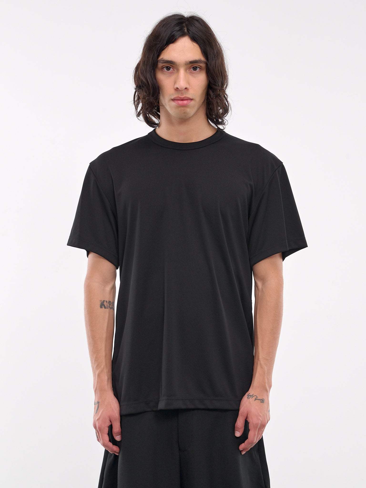 Tank Overlay Tee (PN-T010-051-BLACK-BLACK)