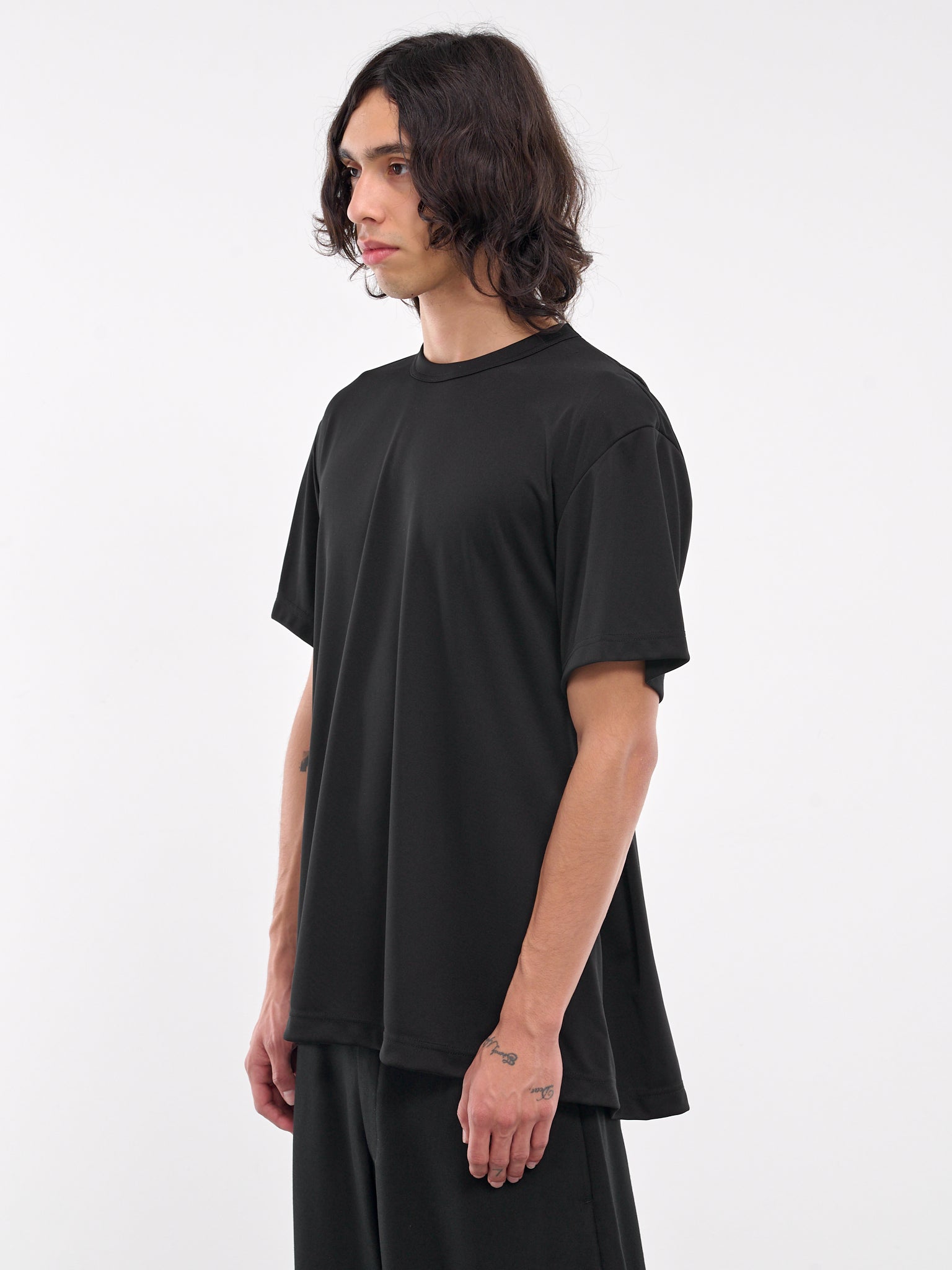 Tank Overlay Tee (PN-T010-051-BLACK-BLACK)