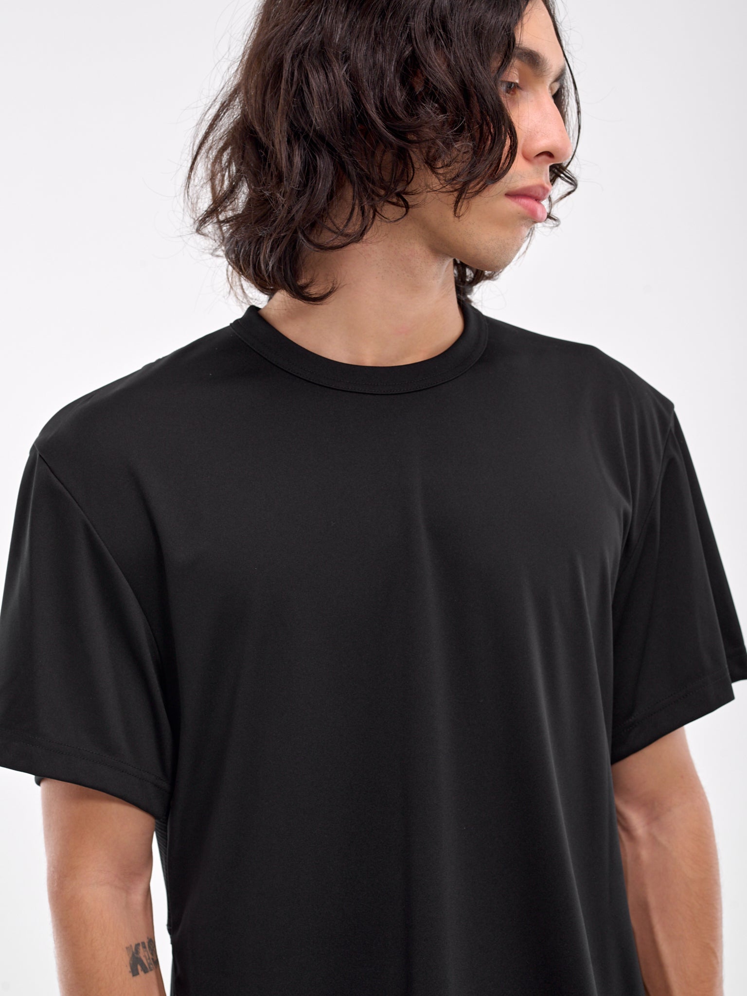 Tank Overlay Tee (PN-T010-051-BLACK-BLACK)