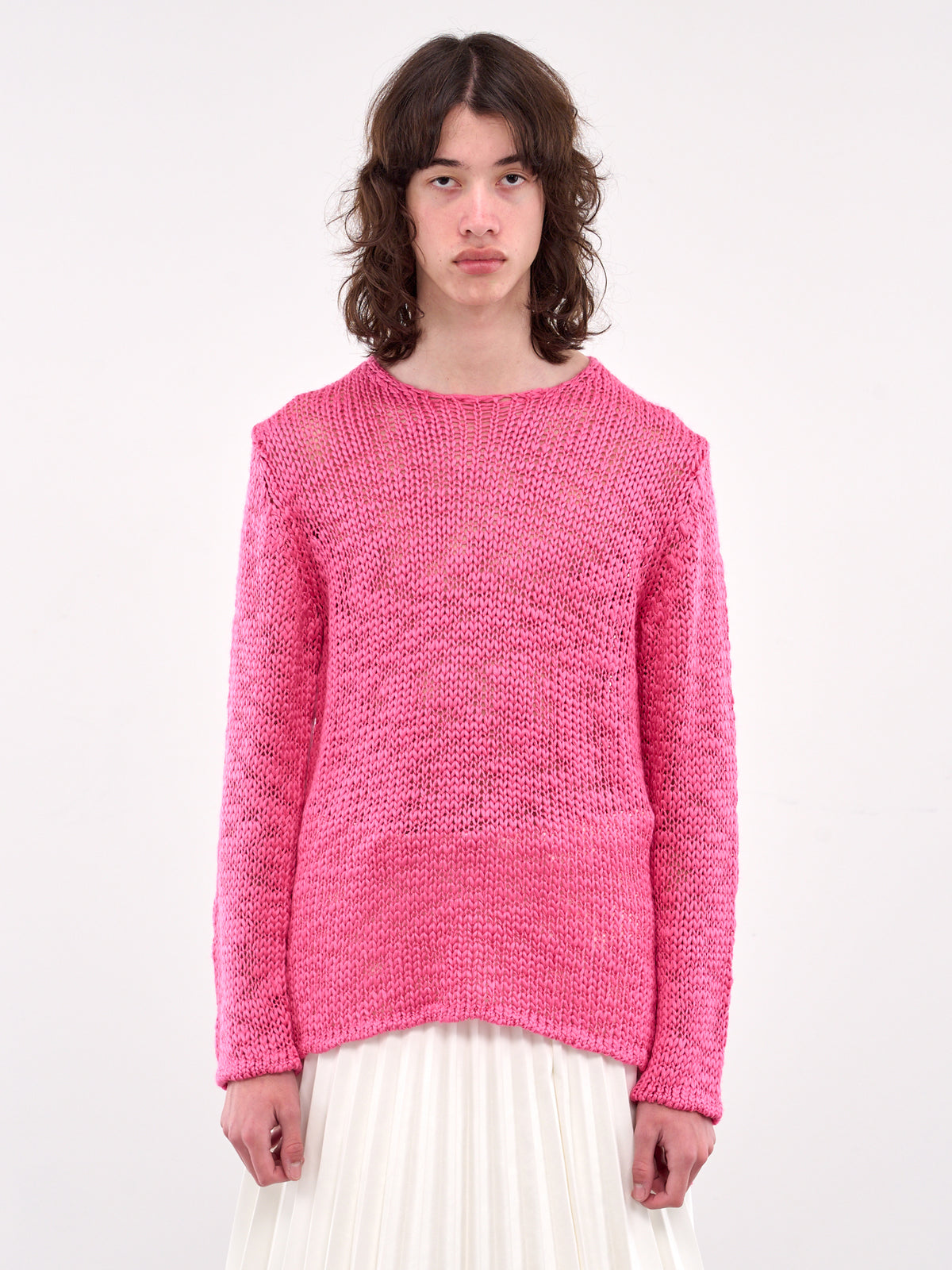 Knit Sweater (PO-N008-051-1-PINK)