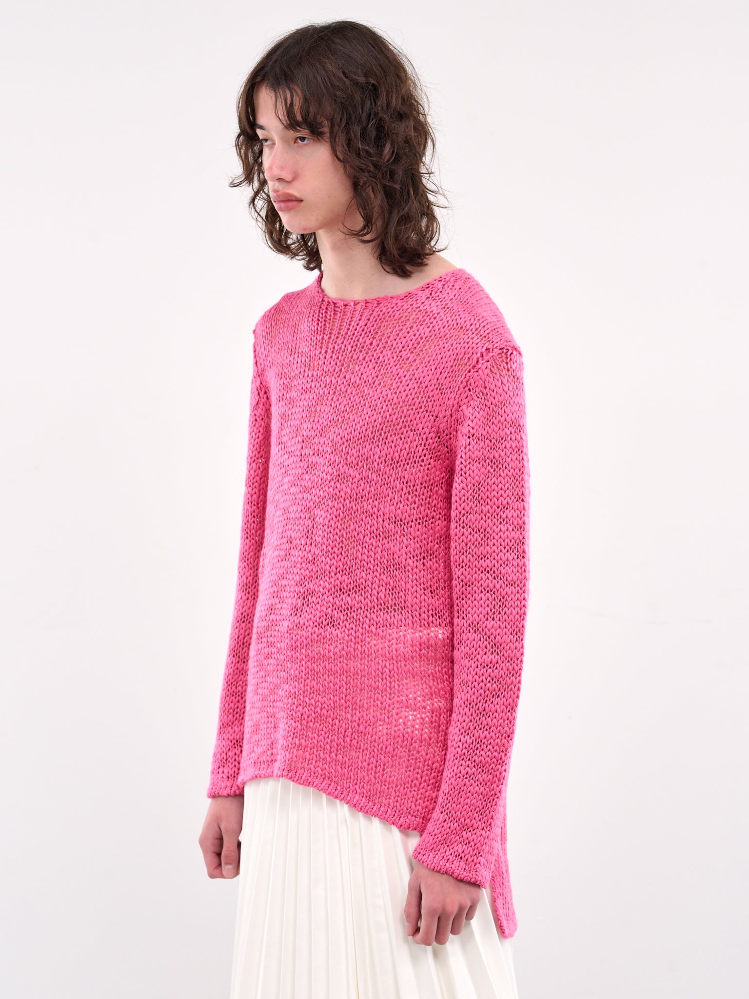 Knit Sweater (PO-N008-051-1-PINK)