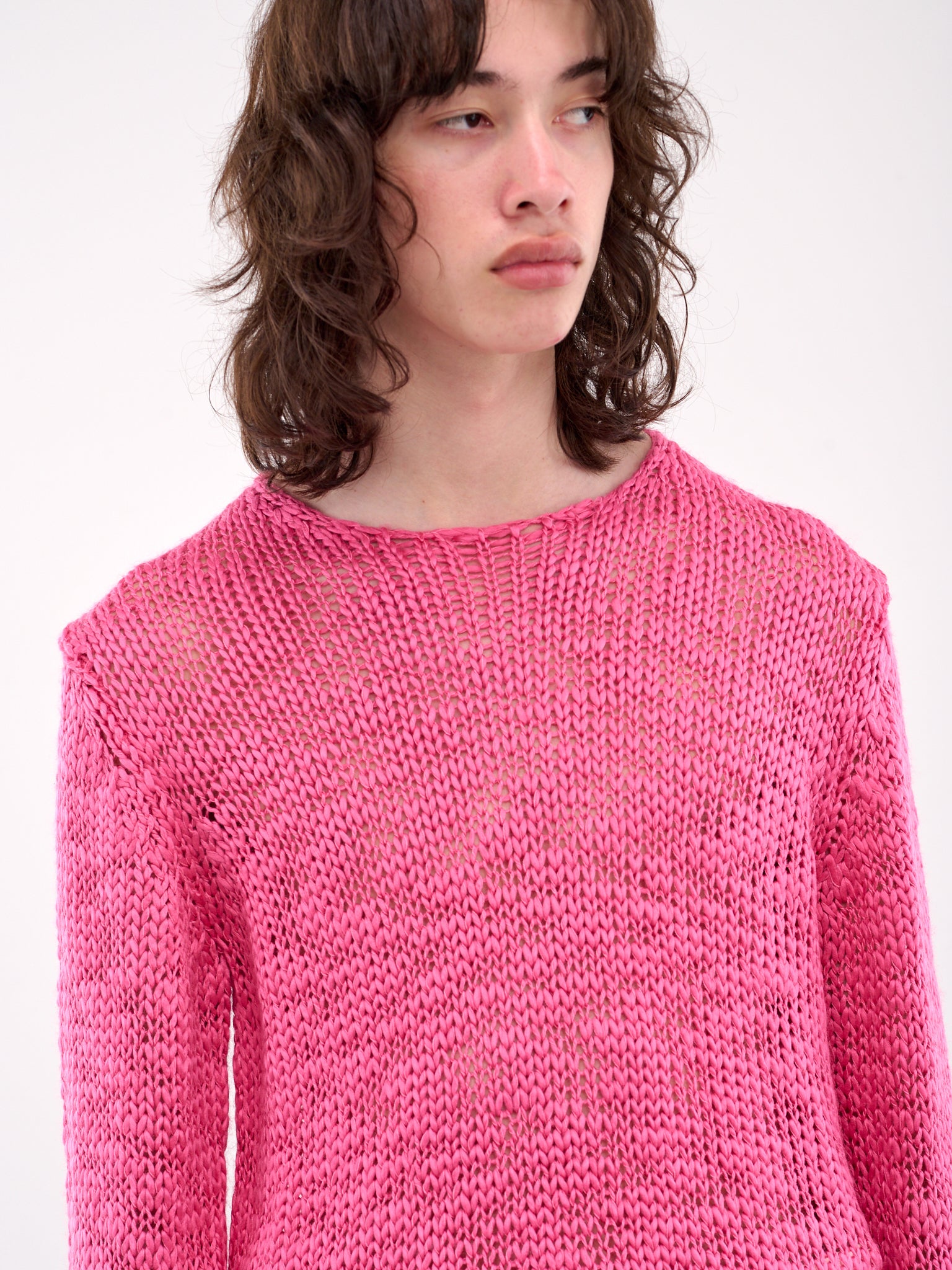 Knit Sweater (PO-N008-051-1-PINK)