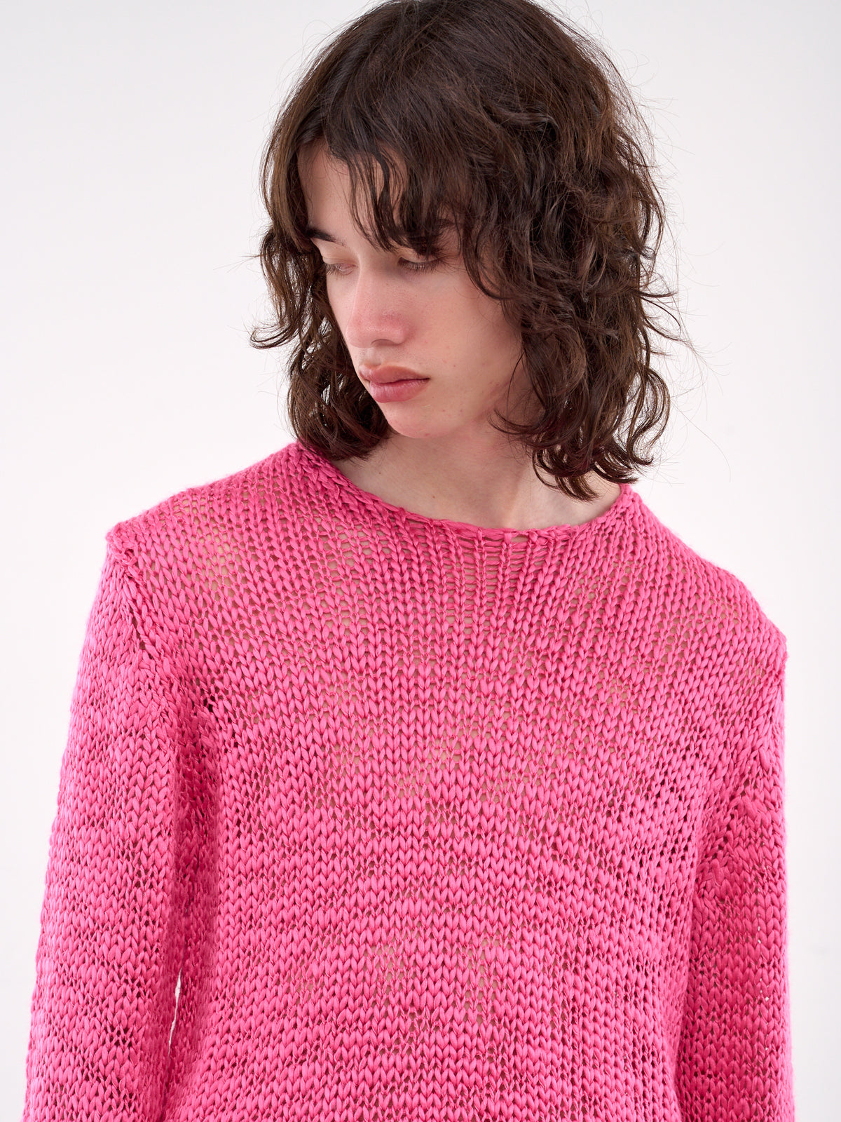 Knit Sweater (PO-N008-051-1-PINK)