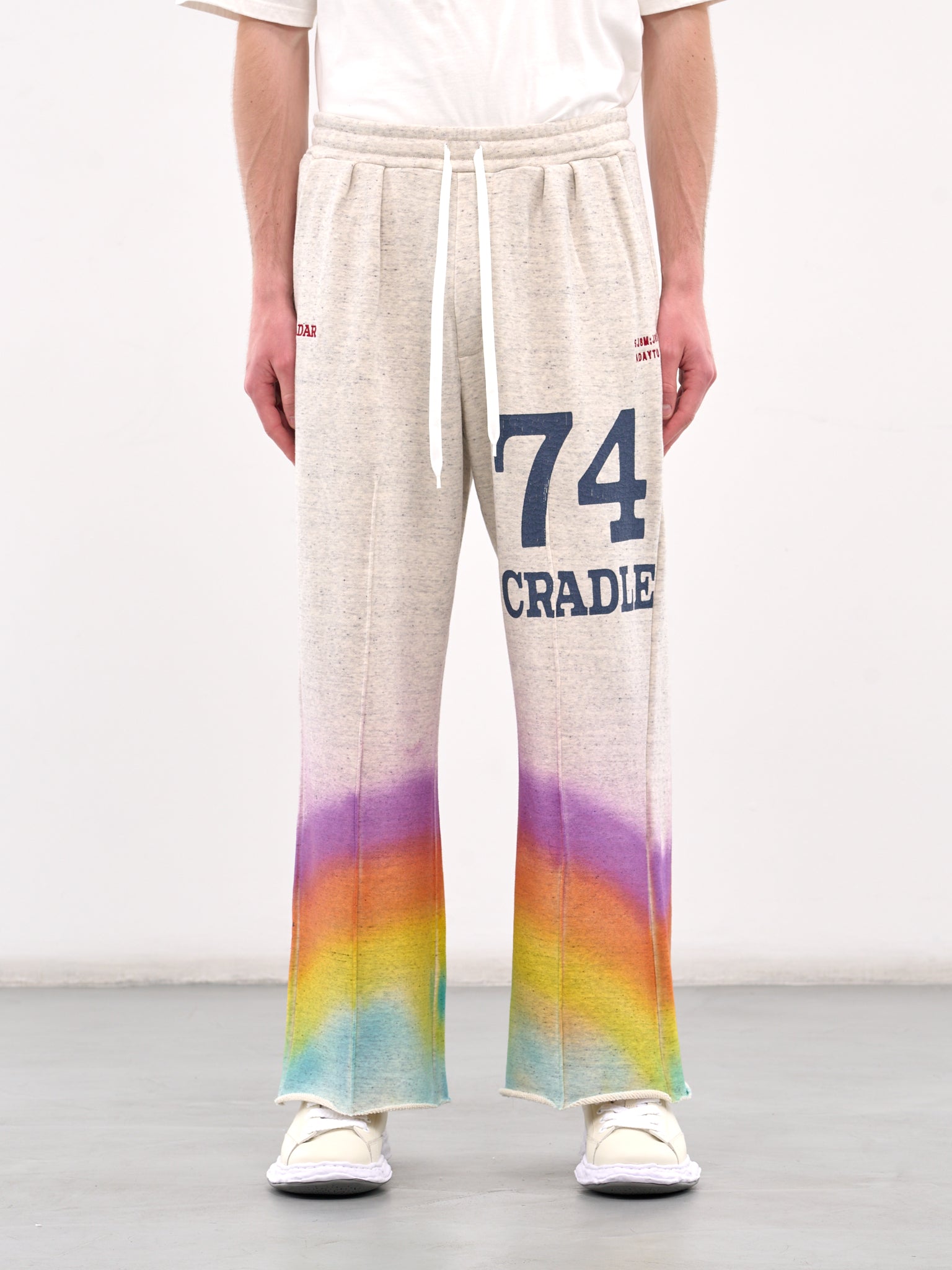 Graphic Dyed Sweatpants (PT-SV-NGS-1011-OATMEAL)