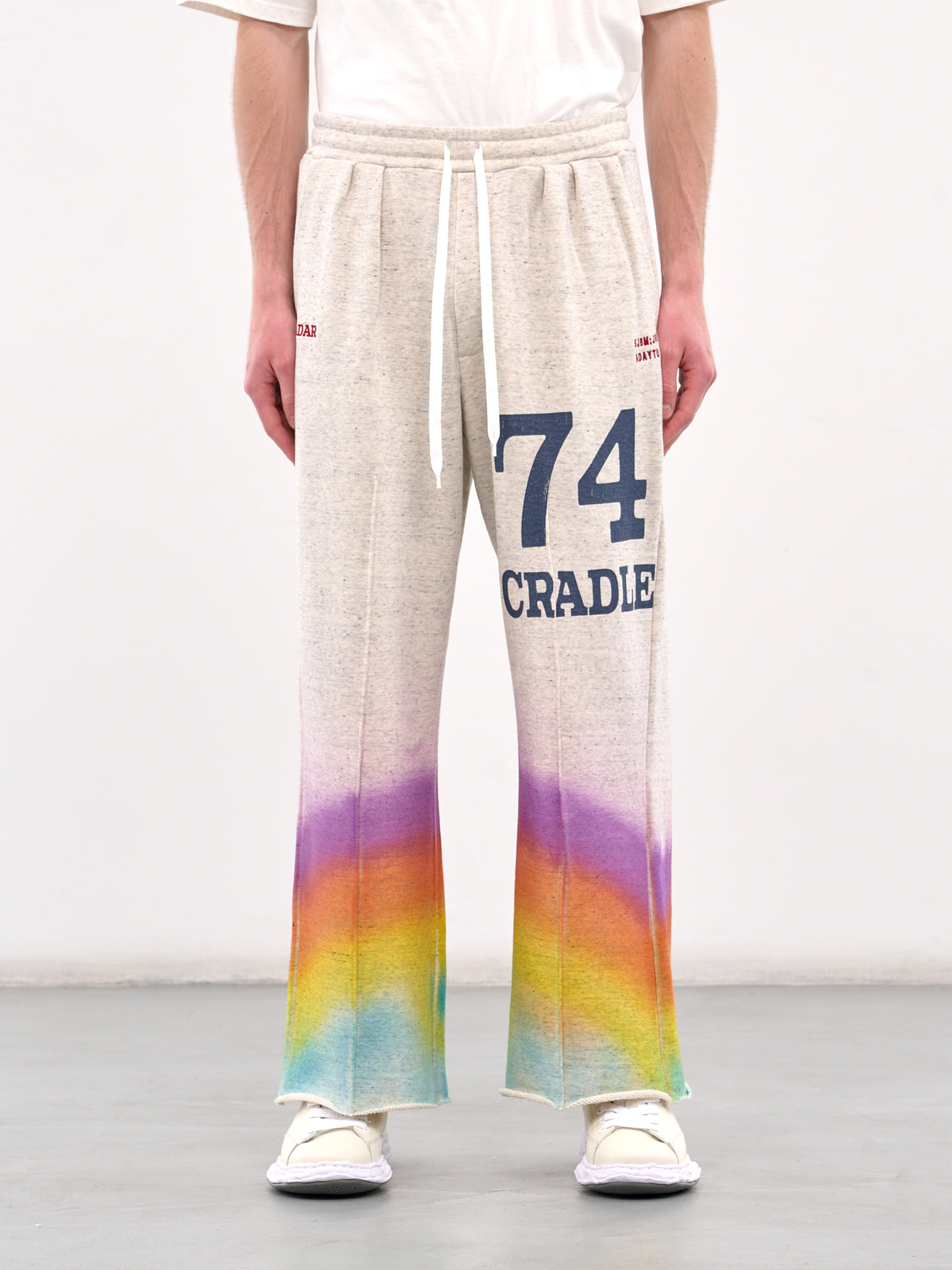 Graphic Dyed Sweatpants (PT-SV-NGS-1011-OATMEAL)