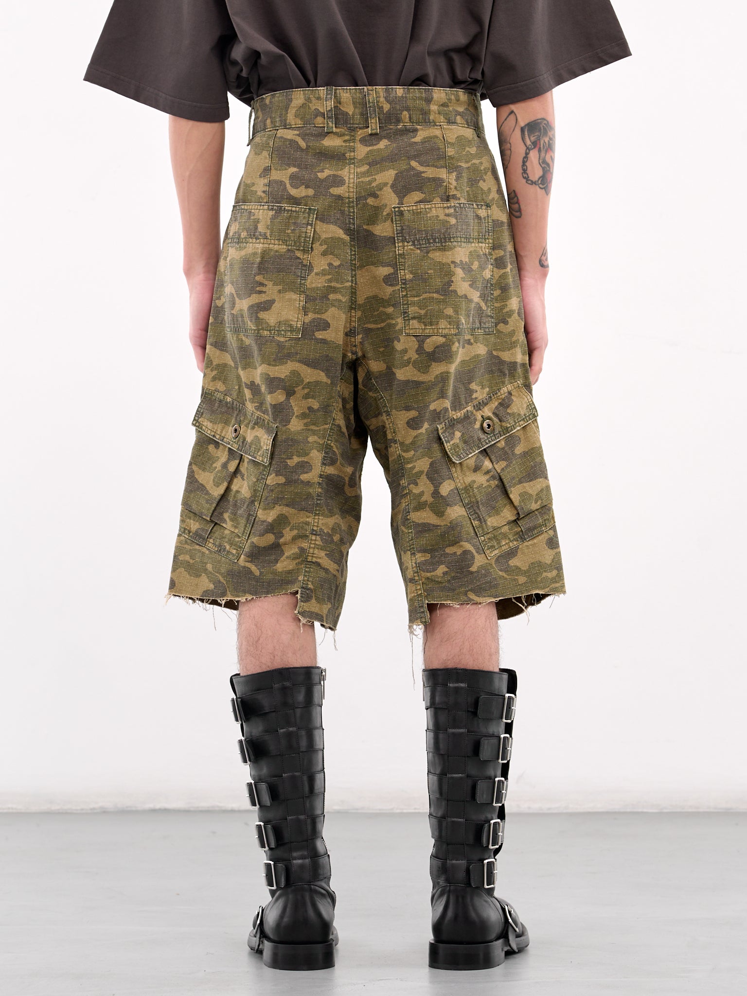 Camouflage Vintage Shorts (PT0-25-230-MIX)