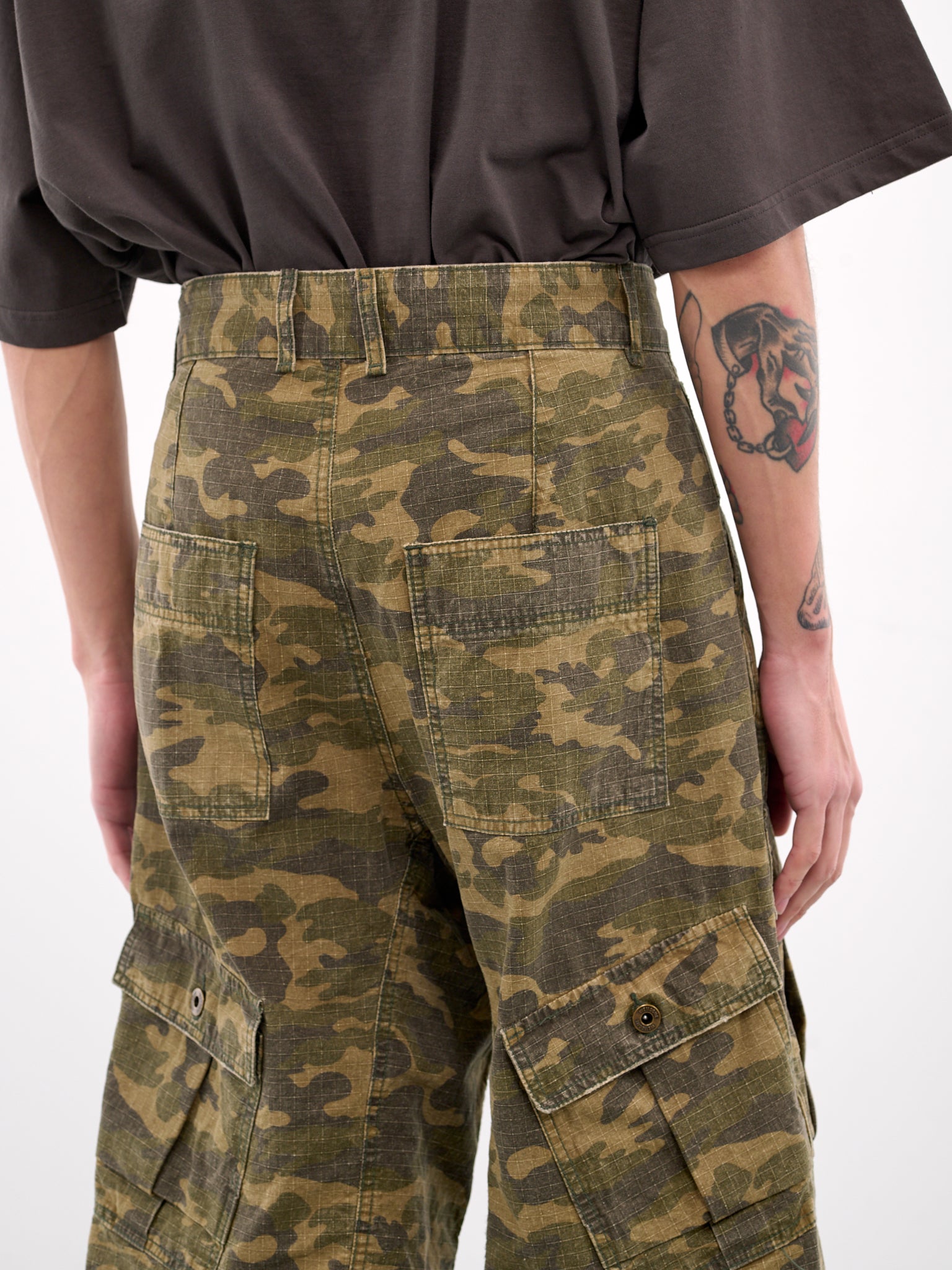 Camouflage Vintage Shorts (PT0-25-230-MIX)