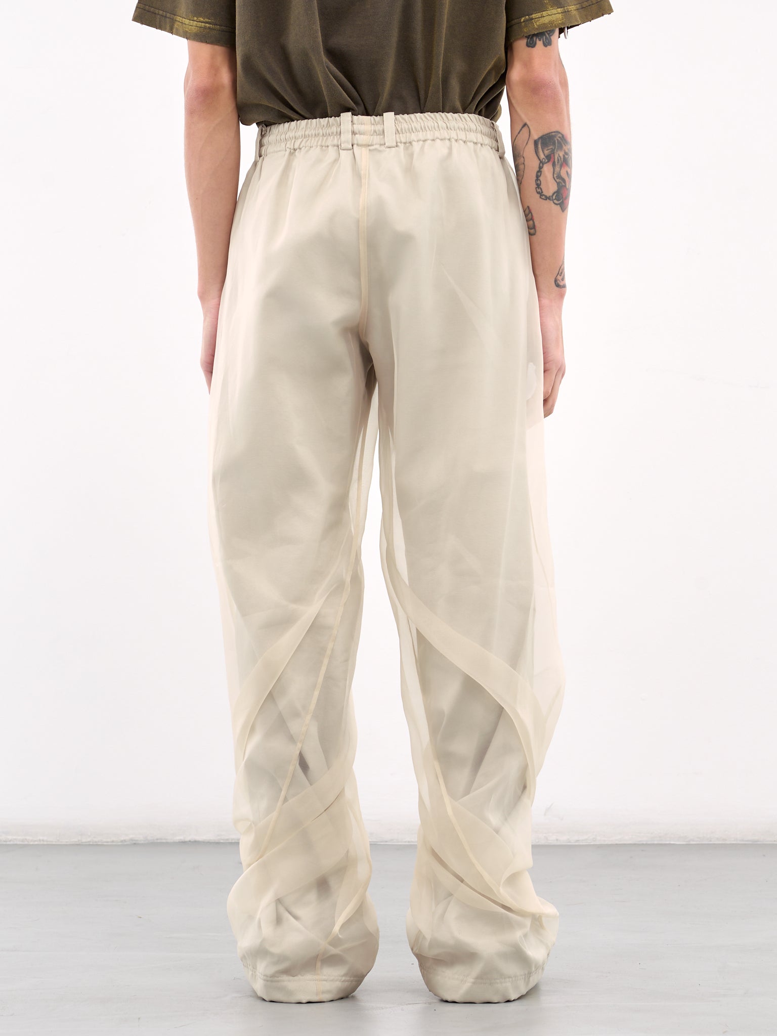 Layered Twist Trousers (PT0-25-268-BEIGE)