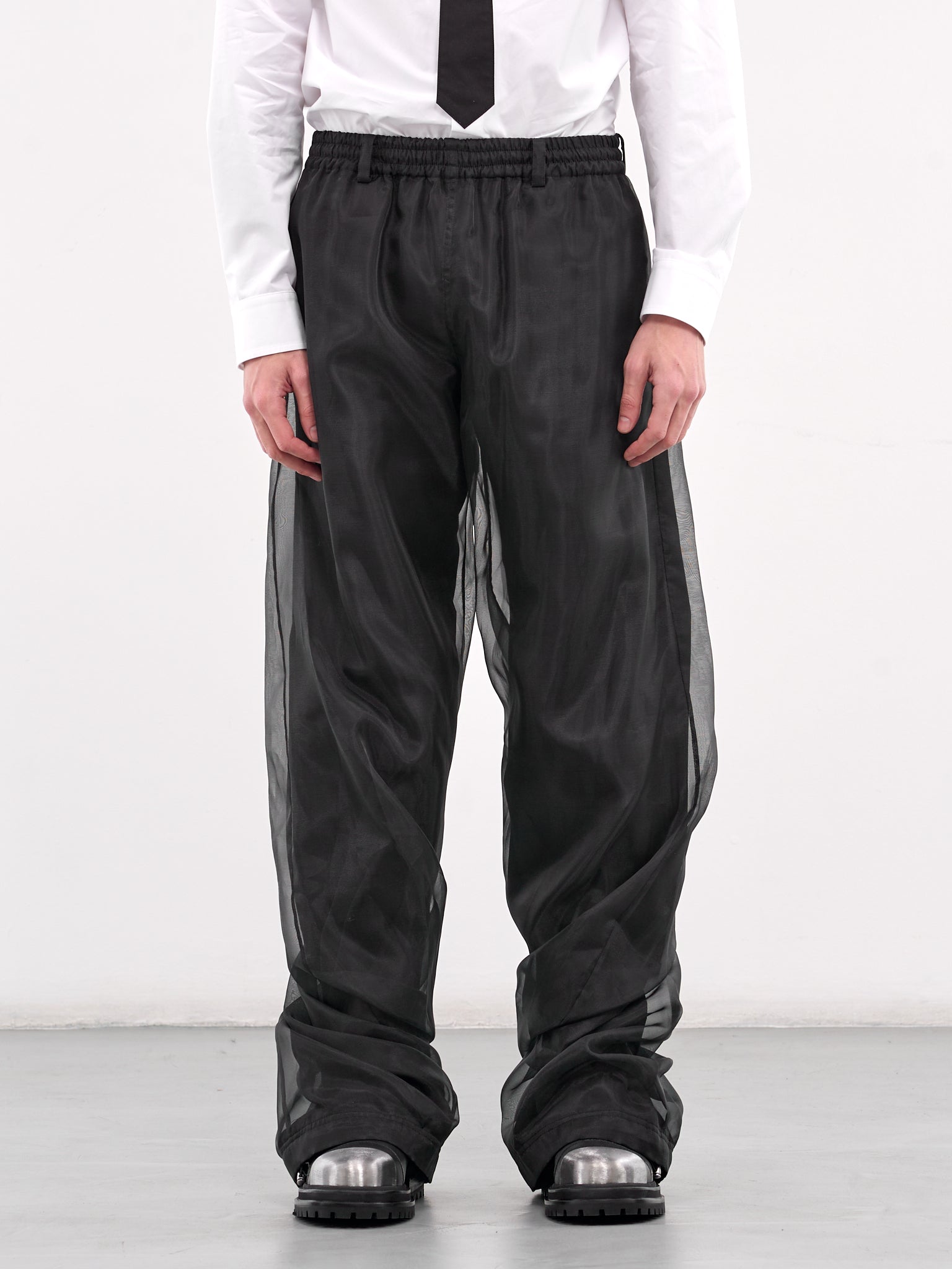 Layered Twist Trousers (PT0-25-268-BLACK)