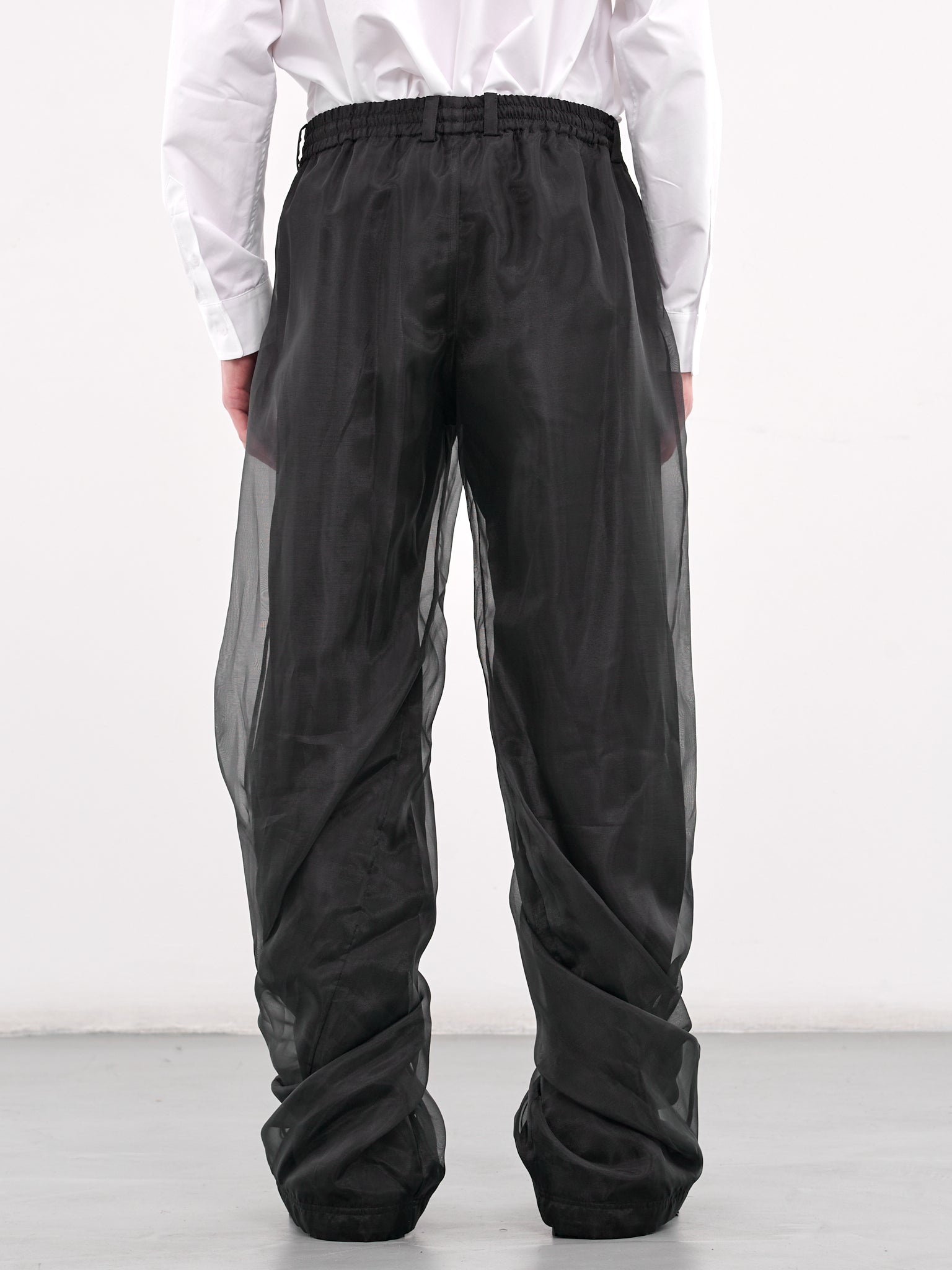 Layered Twist Trousers (PT0-25-268-BLACK)