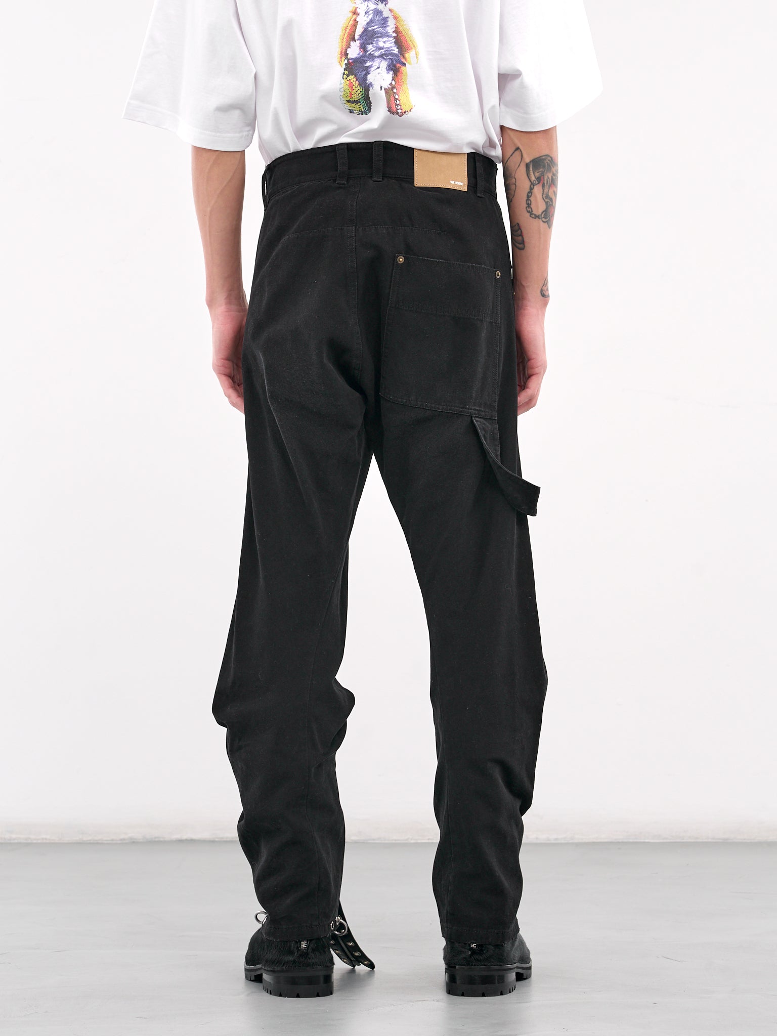 Belt Detailed Work Pants (PT0-25-278-BLACK)