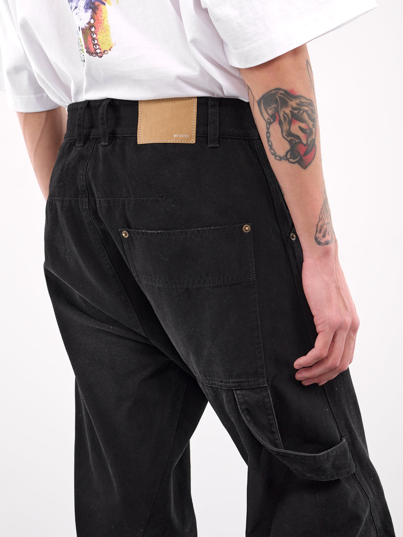 Belt Detailed Work Pants (PT0-25-278-BLACK)