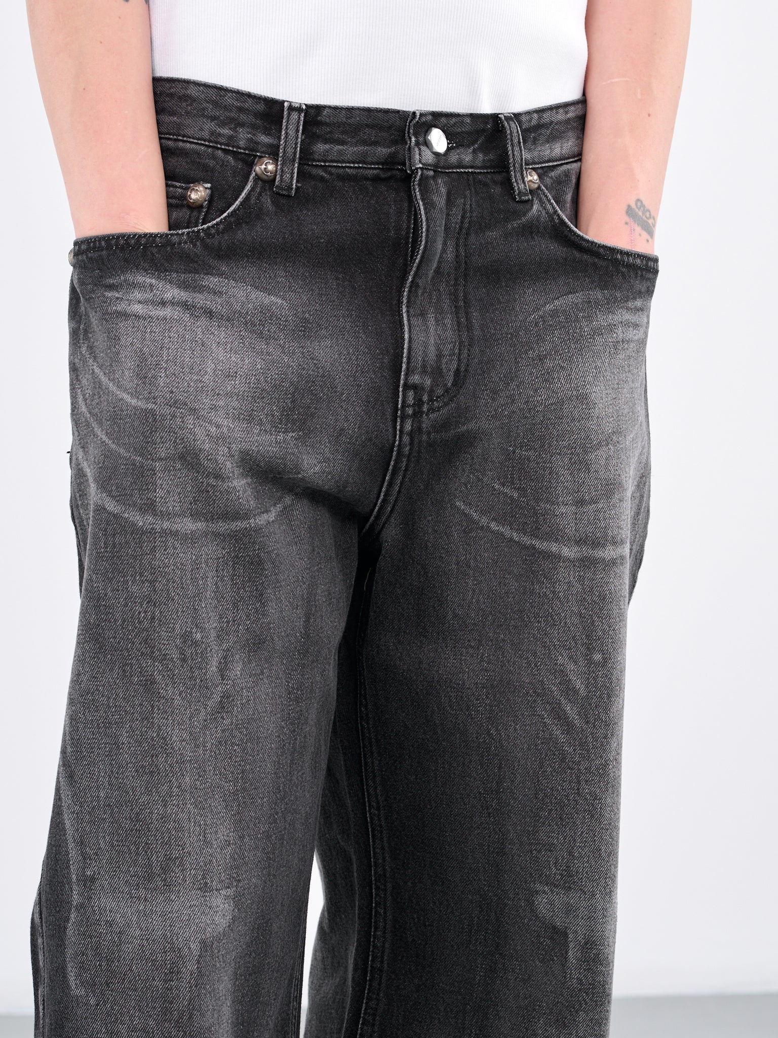 Warrior Denim Pants (PT0302-WARRIOR-BLACK)