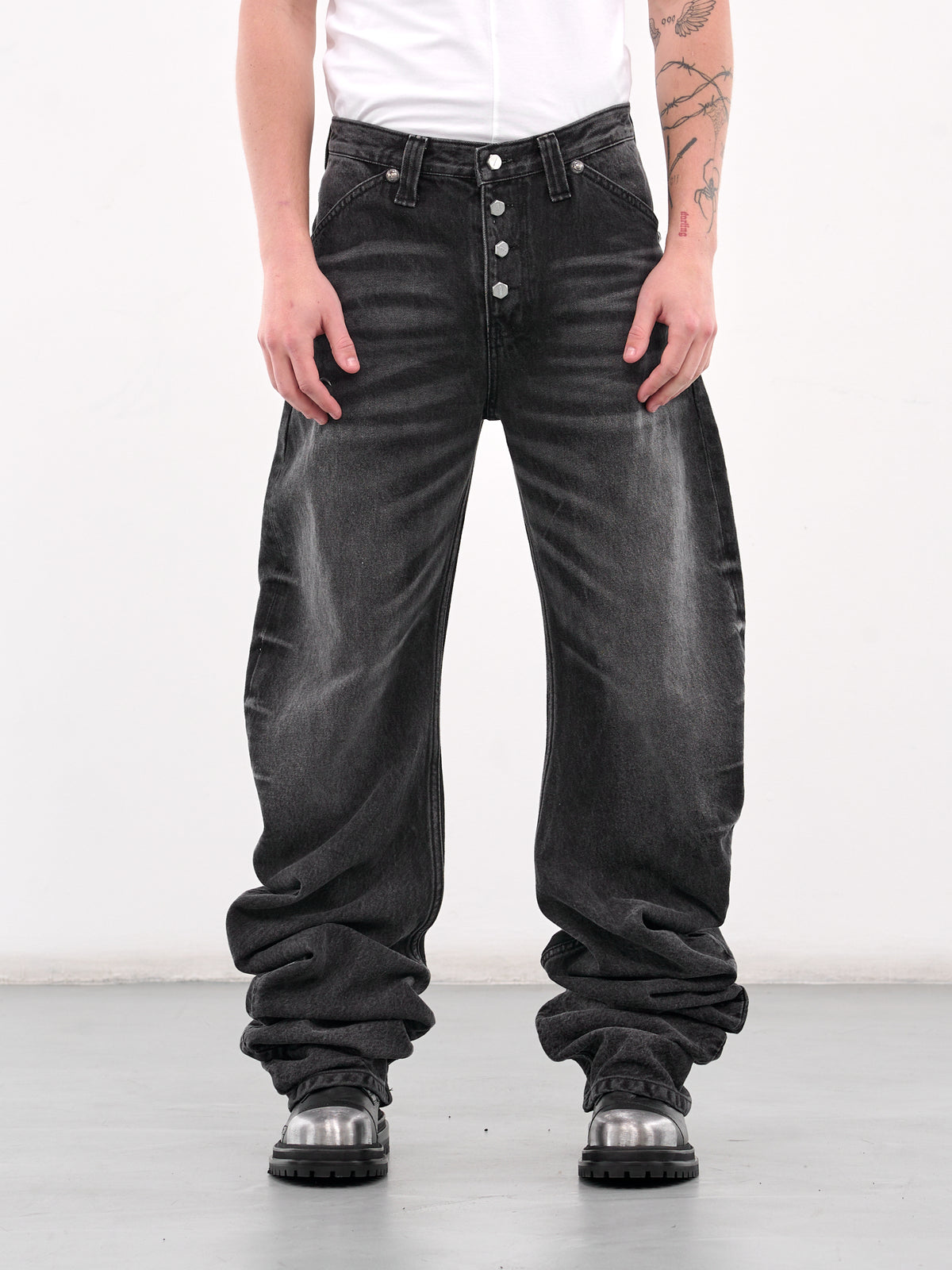 Parkour Denim Jeans (PT0502-PARKOUR-BLACK)