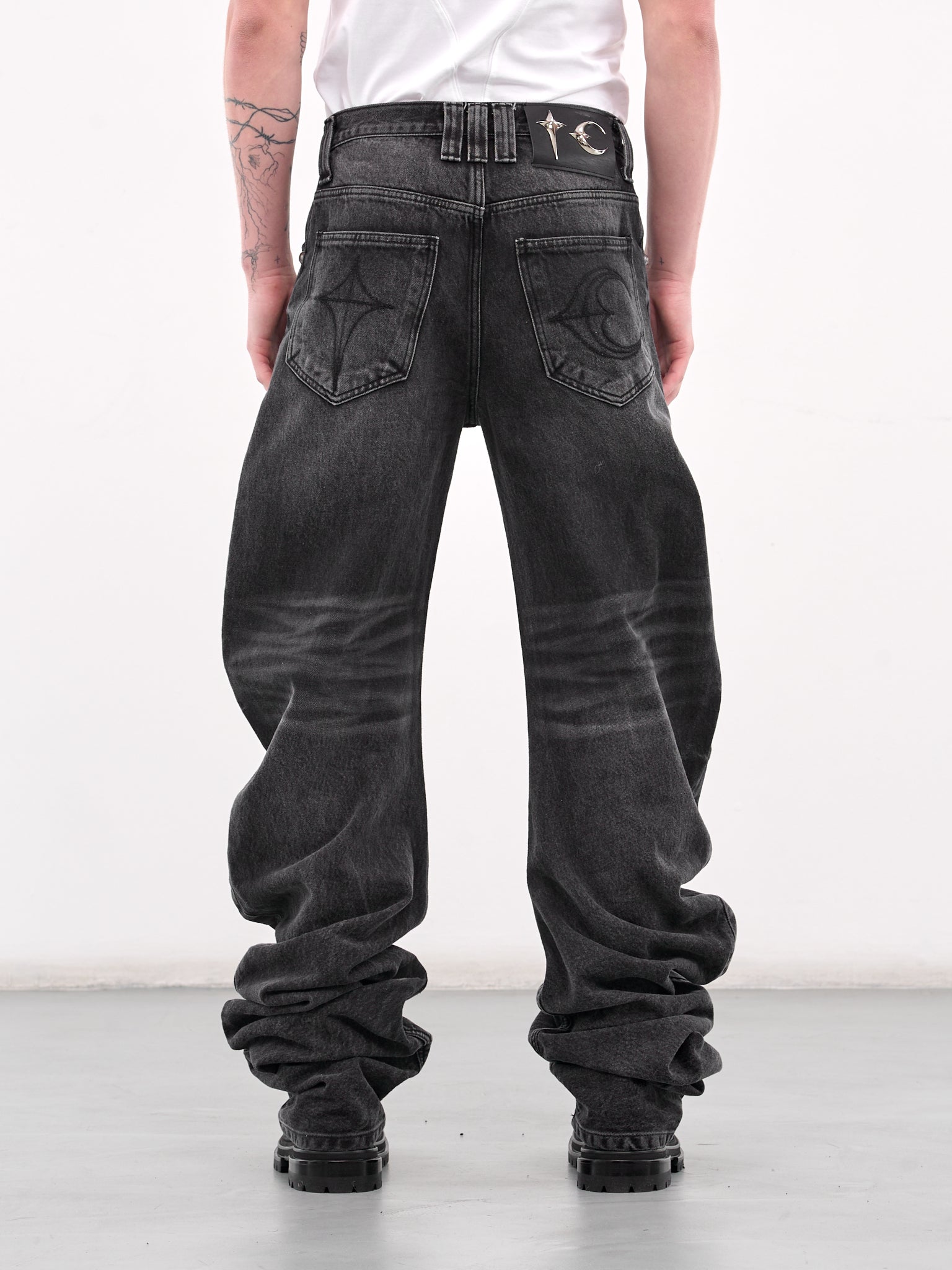 Parkour Denim Jeans (PT0502-PARKOUR-BLACK)