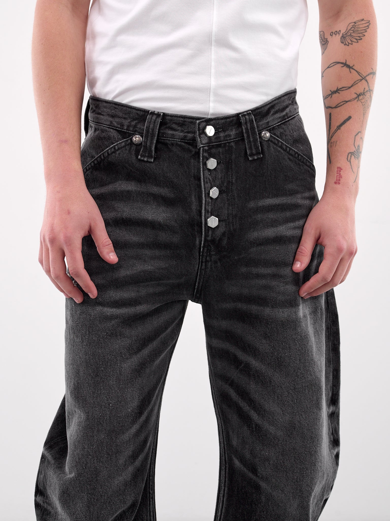 Parkour Denim Jeans (PT0502-PARKOUR-BLACK)