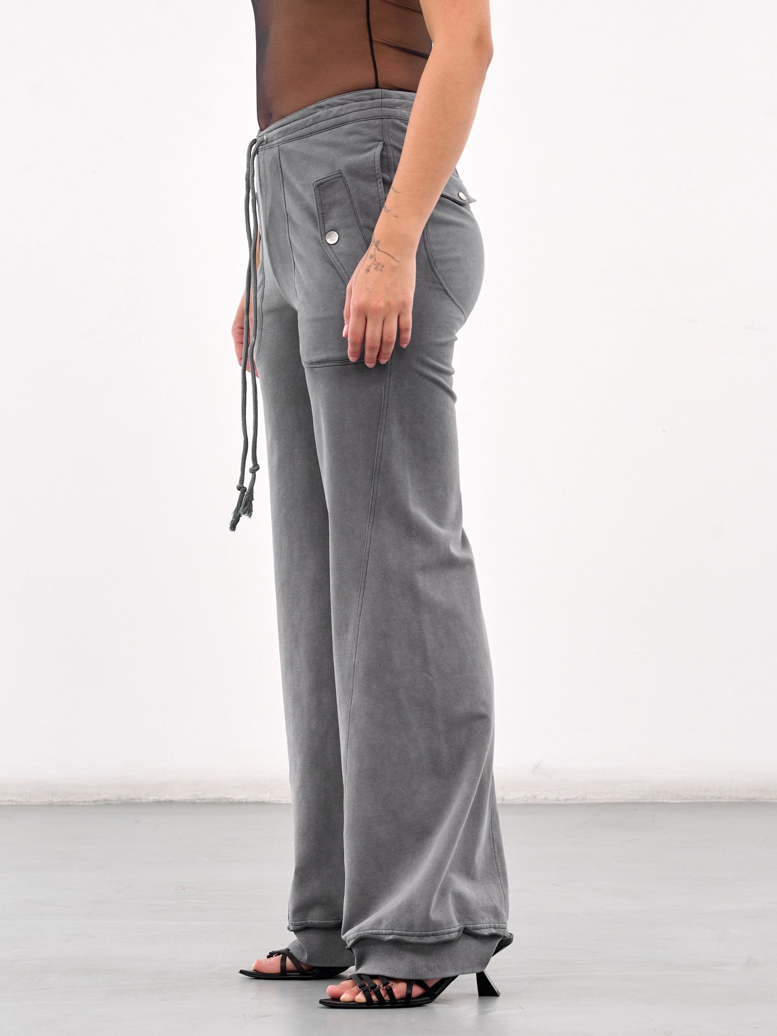 Loose Washed Pants (PT07C1BU680-GREY-BLUE)