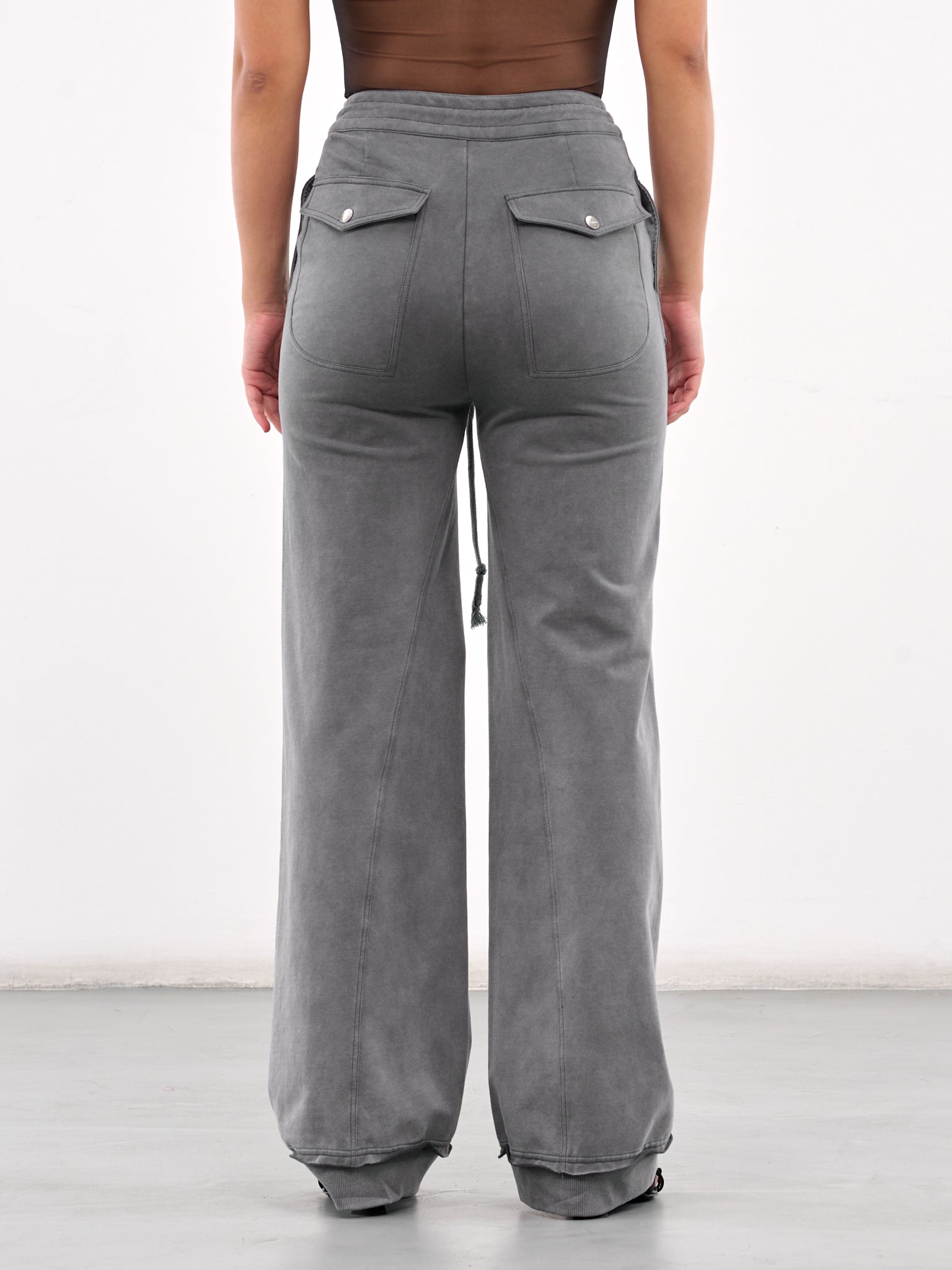 Loose Washed Pants (PT07C1BU680-GREY-BLUE)