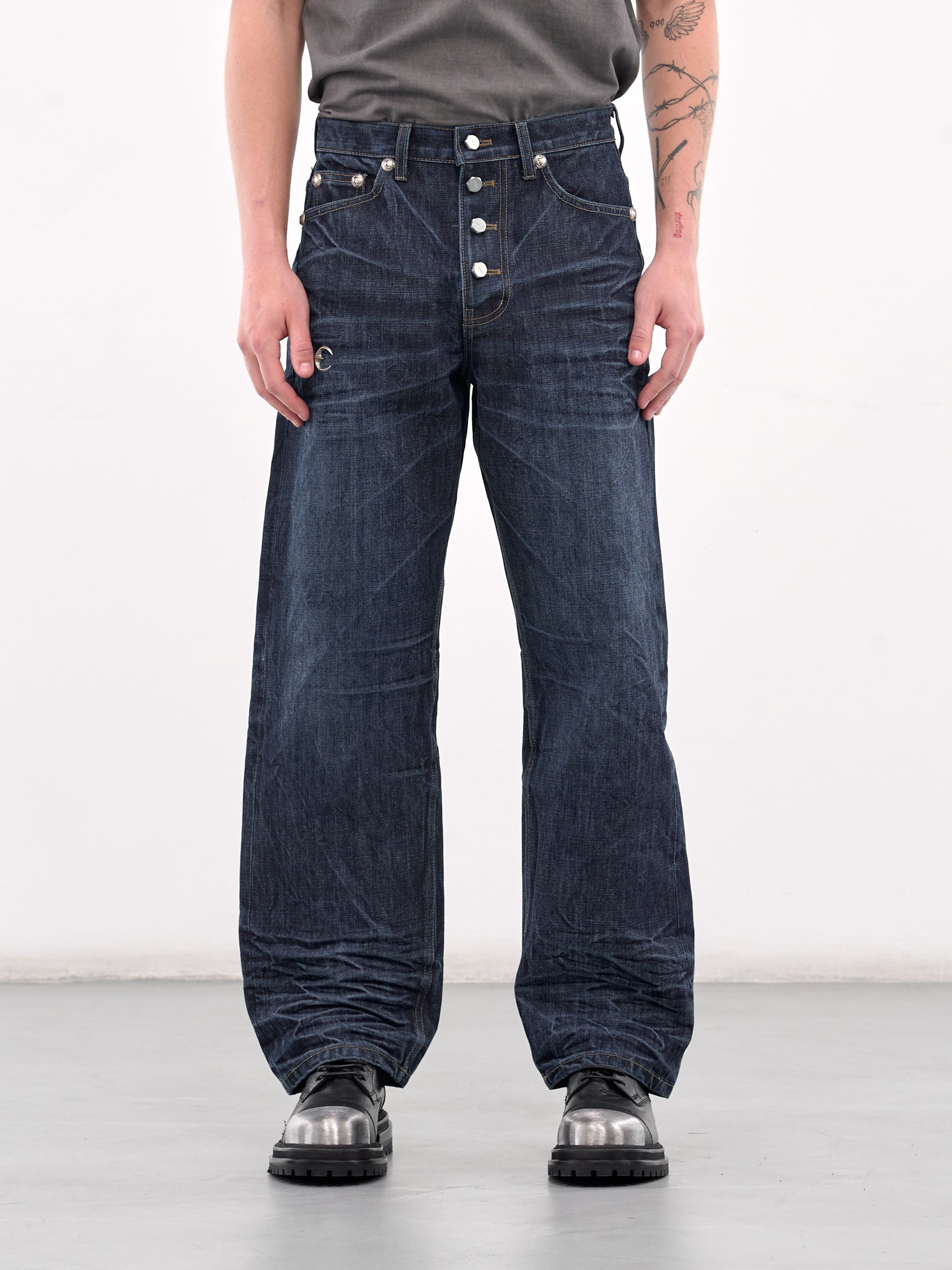 Naval Warfare Denim Jeans (PT1101-BLUE)