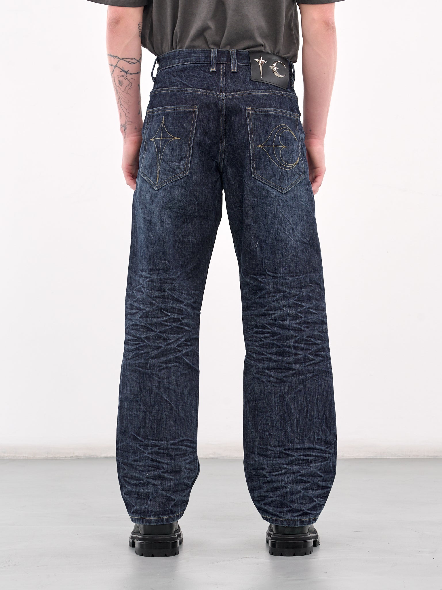 Naval Warfare Denim Jeans (PT1101-BLUE)