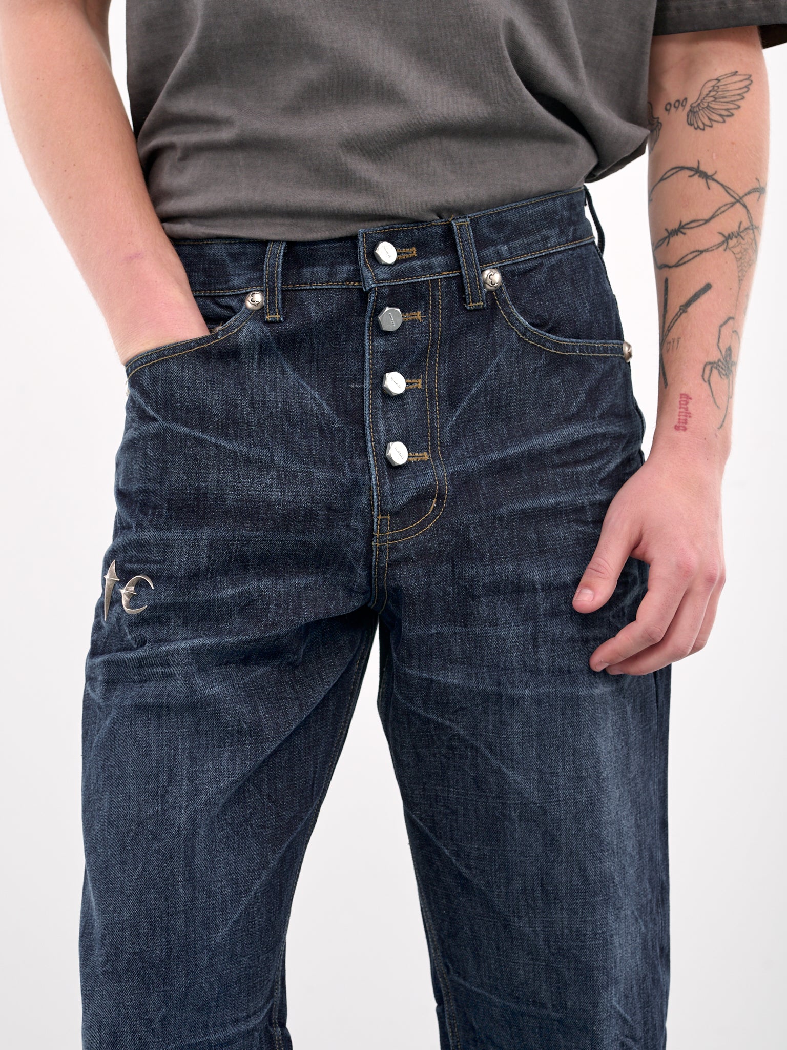 Naval Warfare Denim Jeans (PT1101-BLUE)