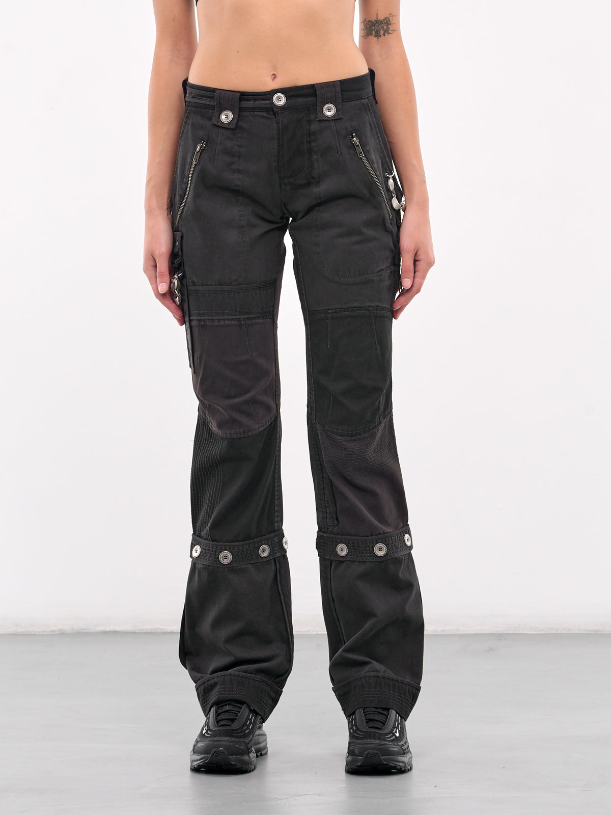 Convertible Patchwork Pants (PT6ST-STONE)