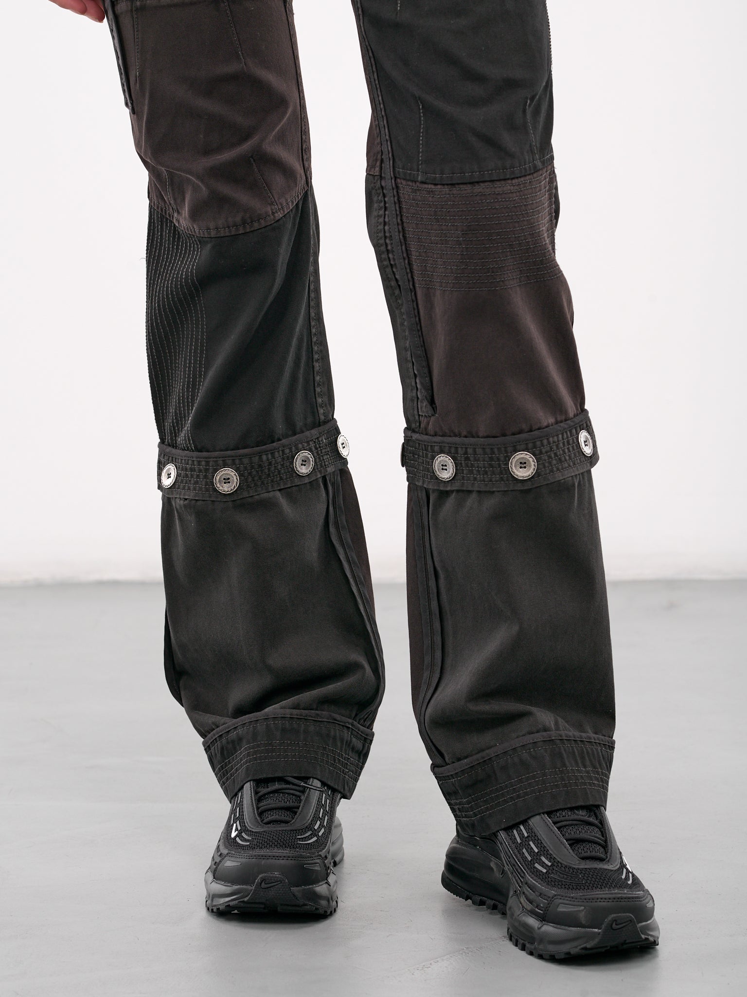 Convertible Patchwork Pants (PT6ST-STONE)