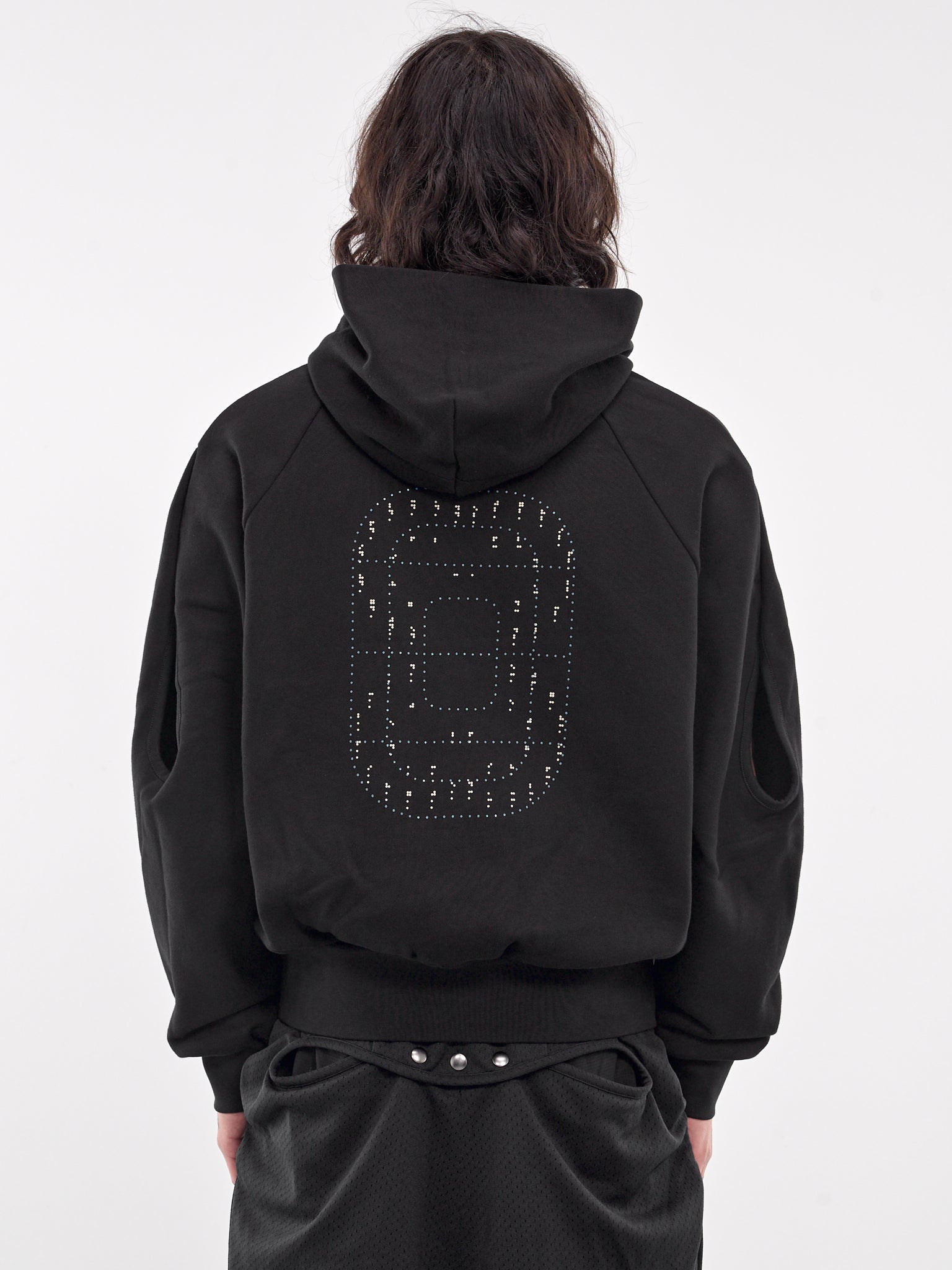 Novak Stadium Hoodie (PTKNSH01A-CARBON-BLACK)