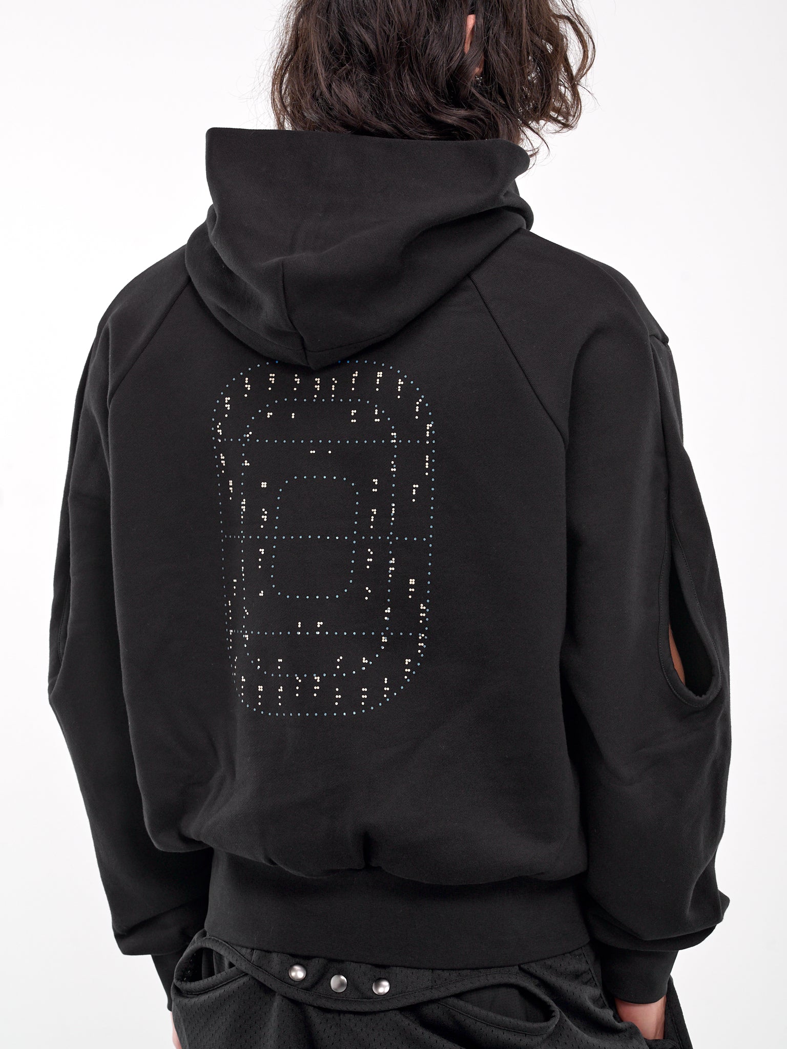 Novak Stadium Hoodie (PTKNSH01A-CARBON-BLACK)