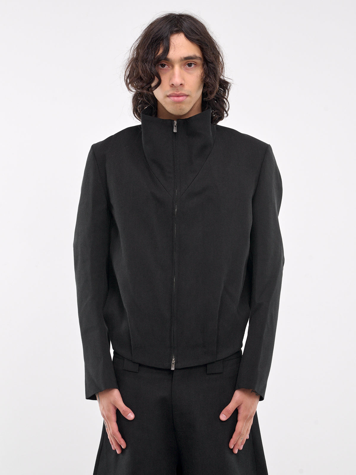 Herr Track Jacket (PTKNSJ01A-CARBON-BLACK)