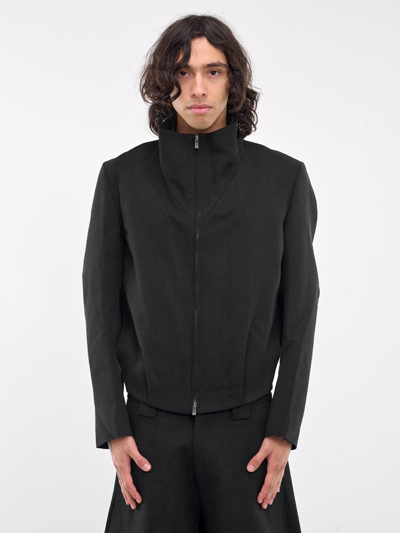 Herr Track Jacket (PTKNSJ01A-CARBON-BLACK)