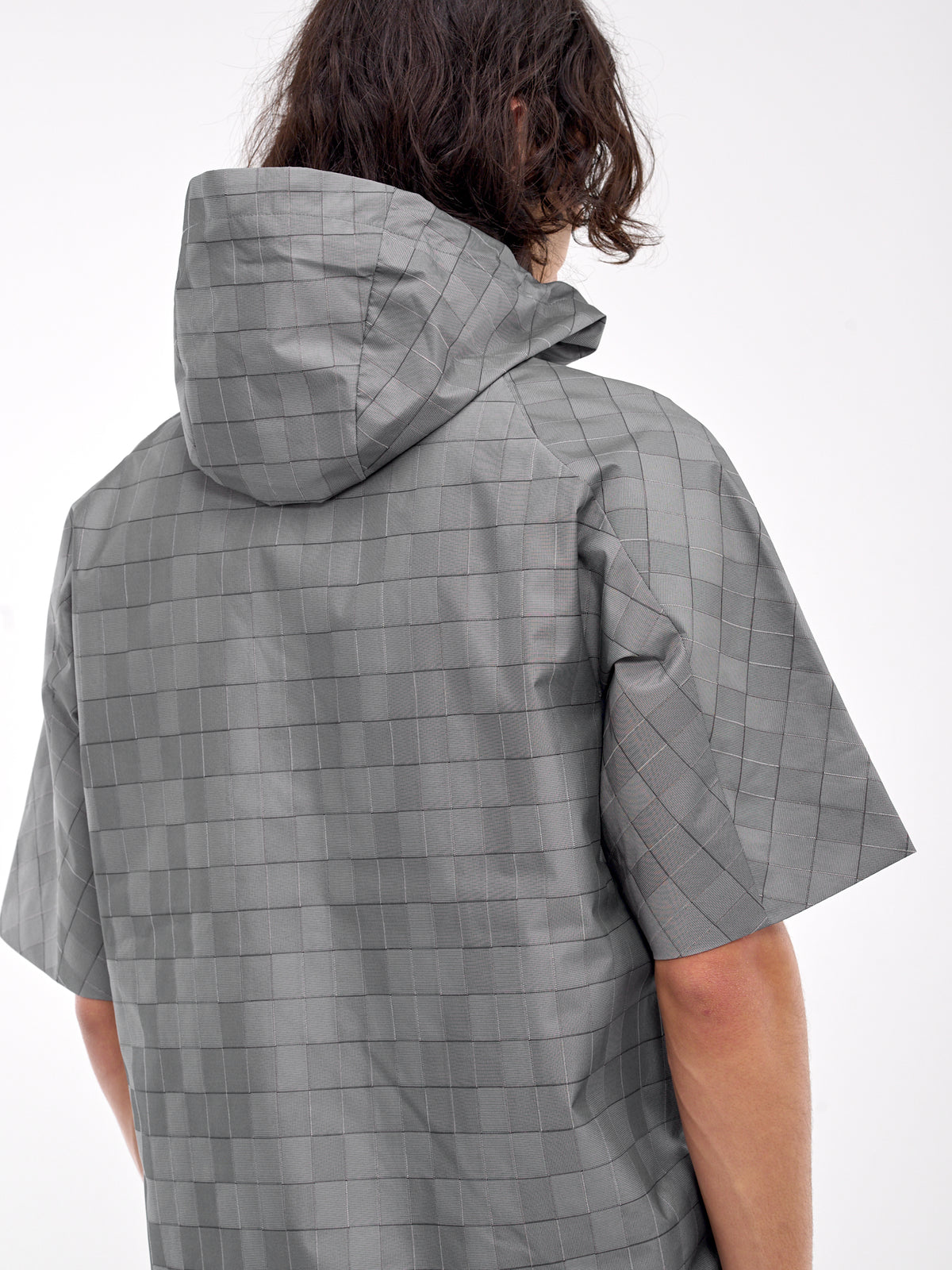 Morris Hood Shirt (PTKNSS01B-GREY-GRID)