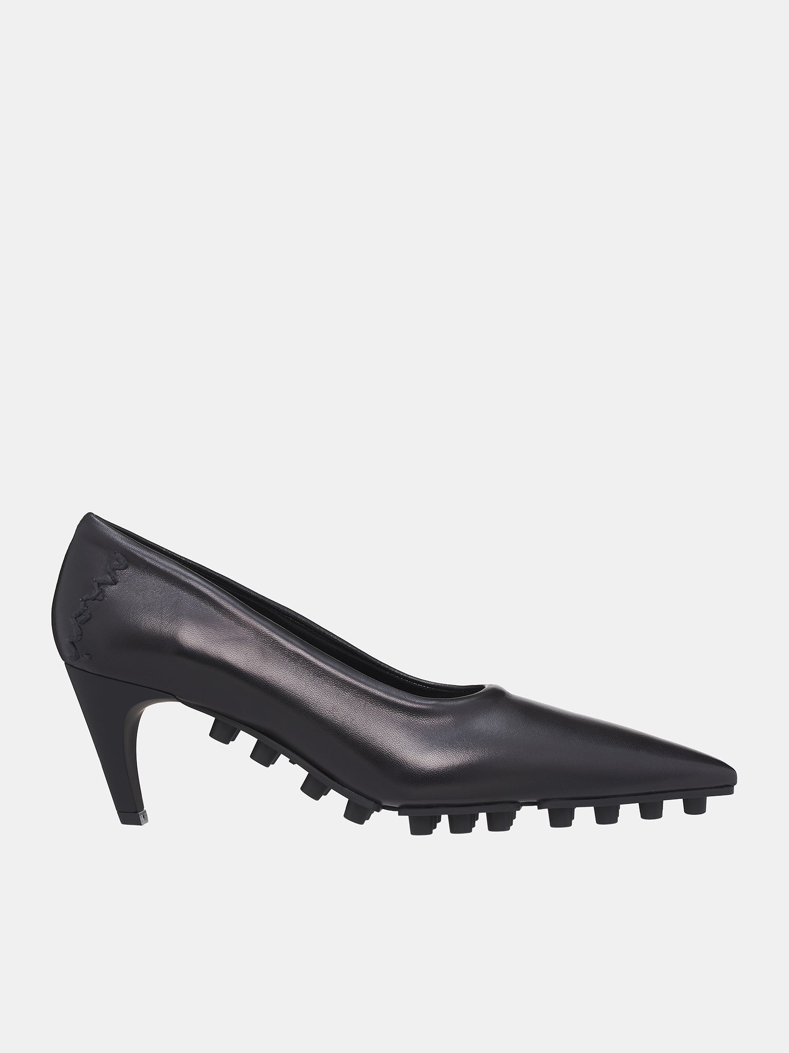 Nappa Spike Pumps (PUMS011406-P3628-BLACK)