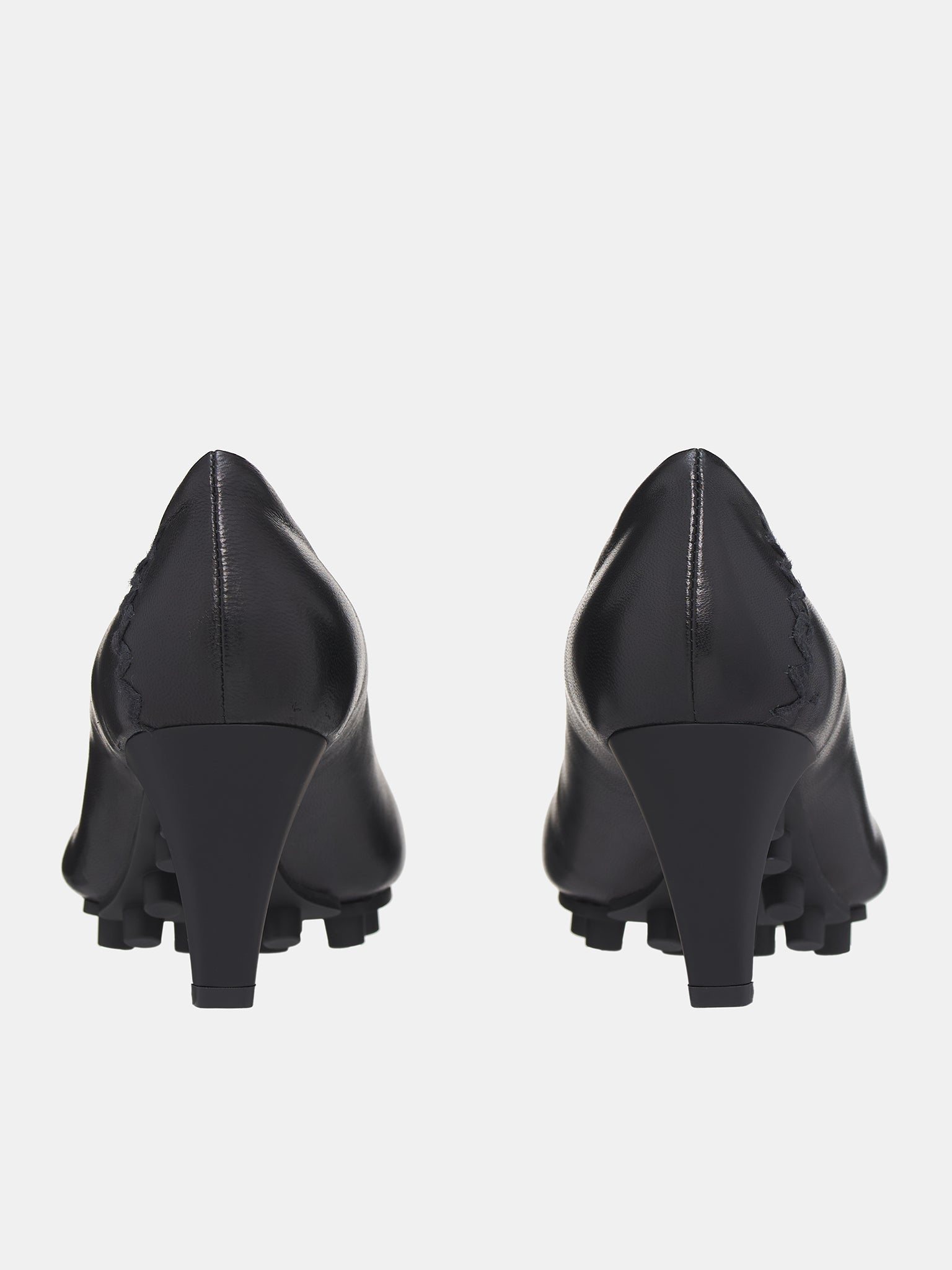 Nappa Spike Pumps (PUMS011406-P3628-BLACK)