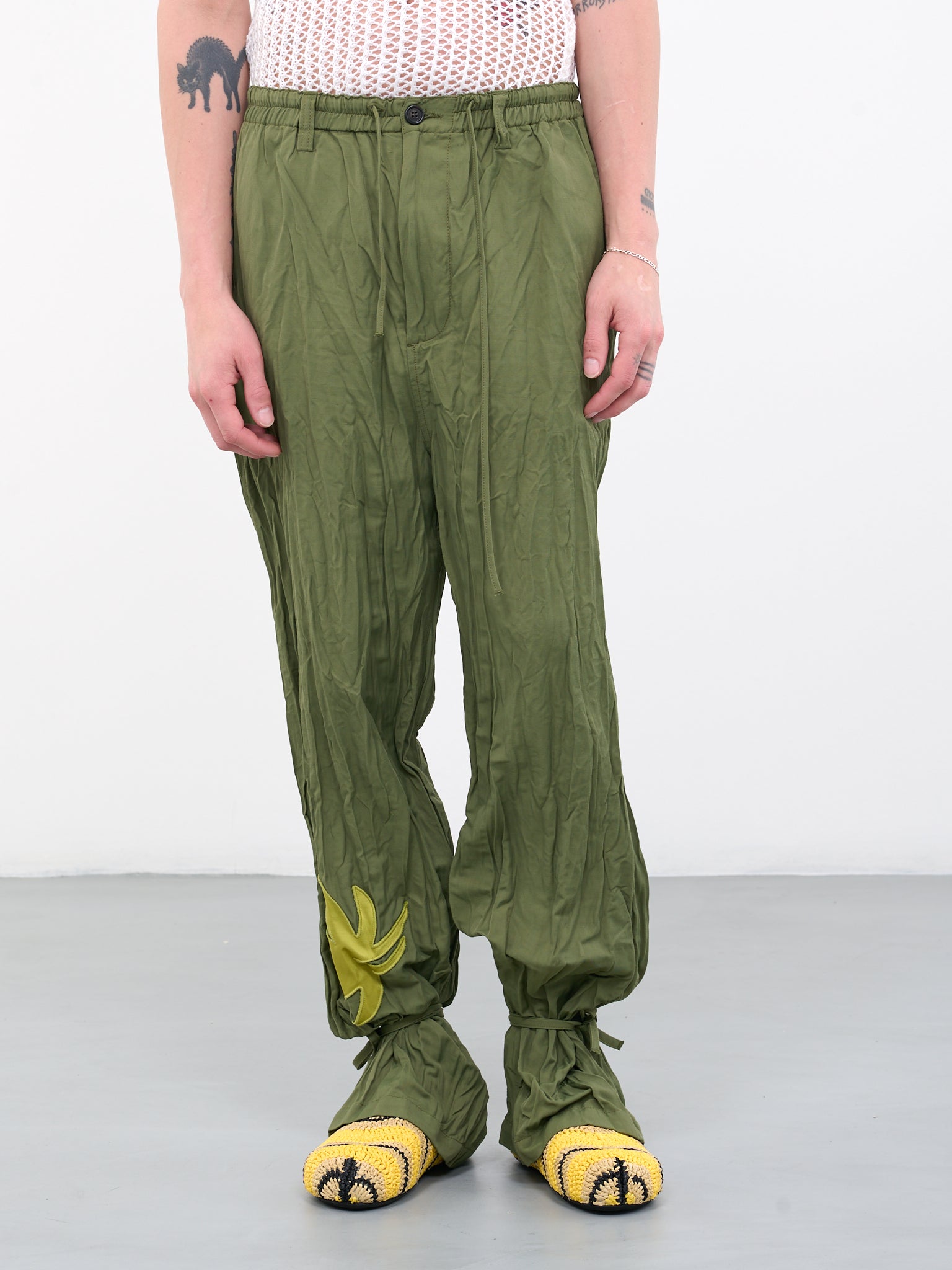 No Vacancy Inn Gabardine Pants (PUMU0228SX-GREEN)