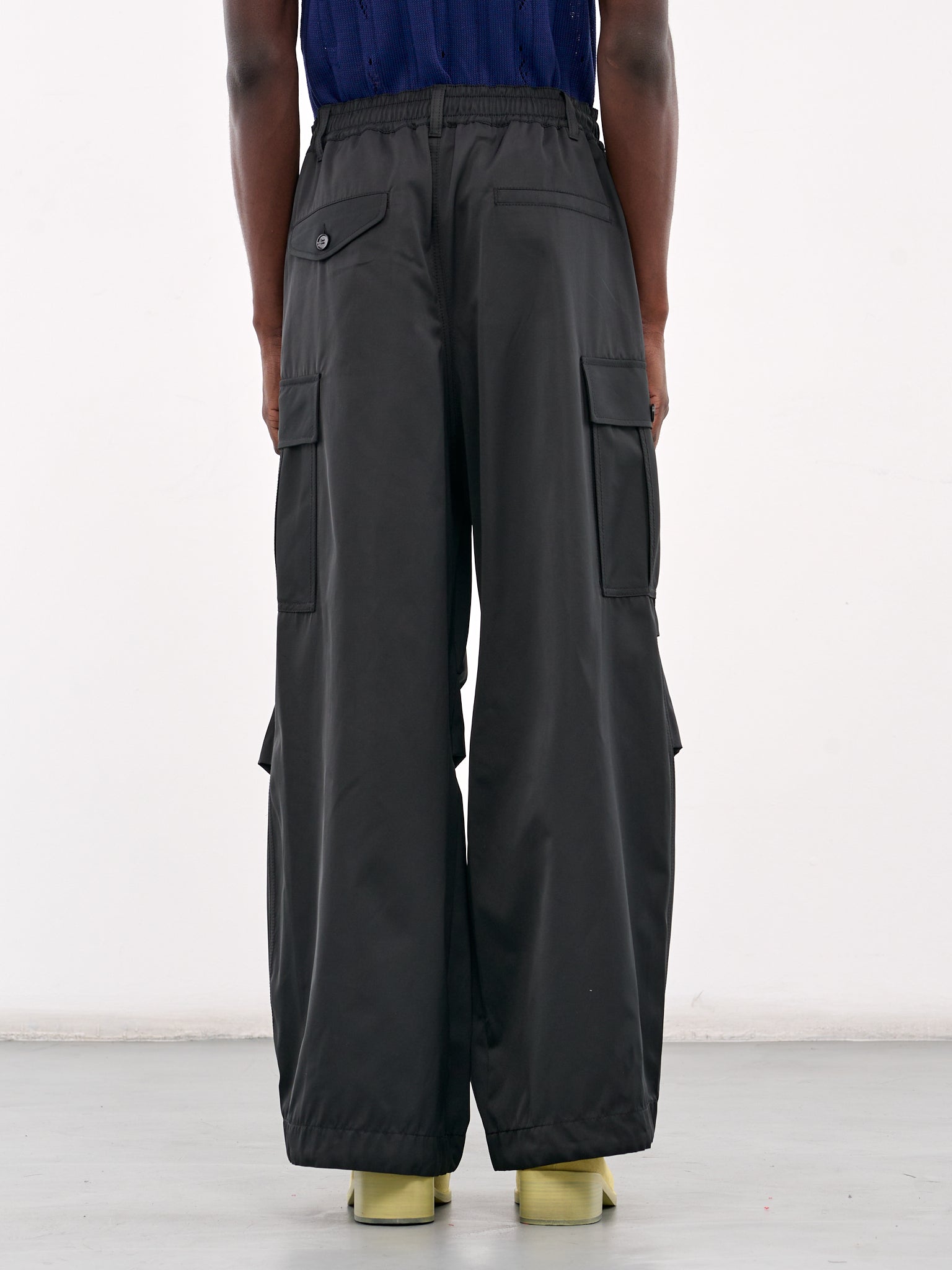 Taffeta Cargo Pants (PUMU0247S0-UTP789-BLACK)