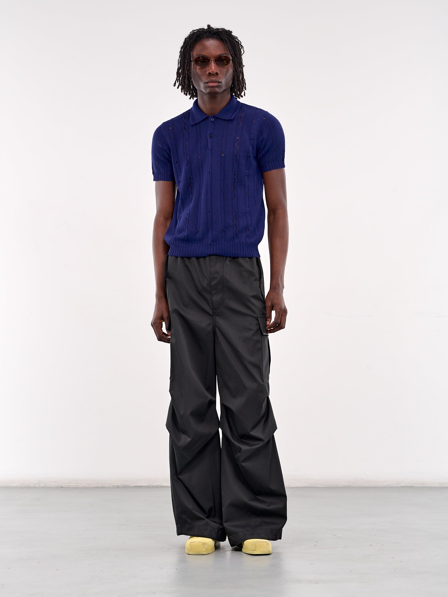 Taffeta Cargo Pants (PUMU0247S0-UTP789-BLACK)