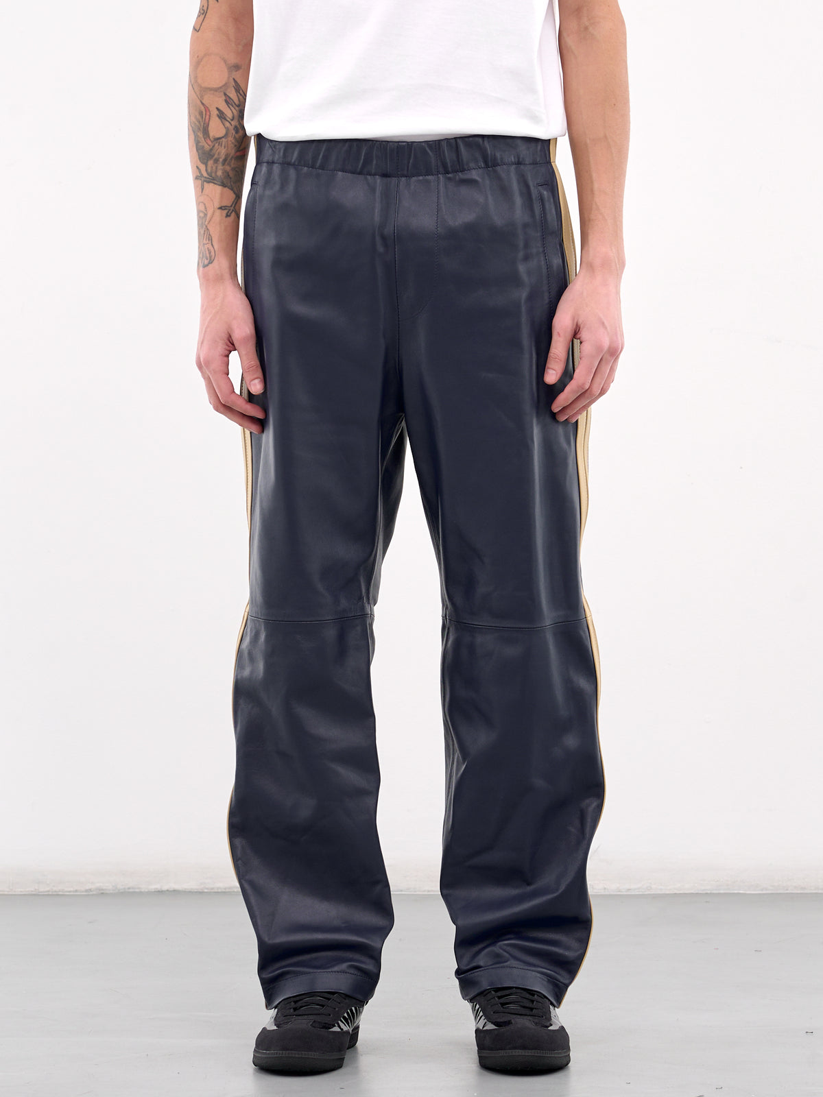 Sheap Leather Trousers (PUMY0008Q6-ULA736-BLUE)