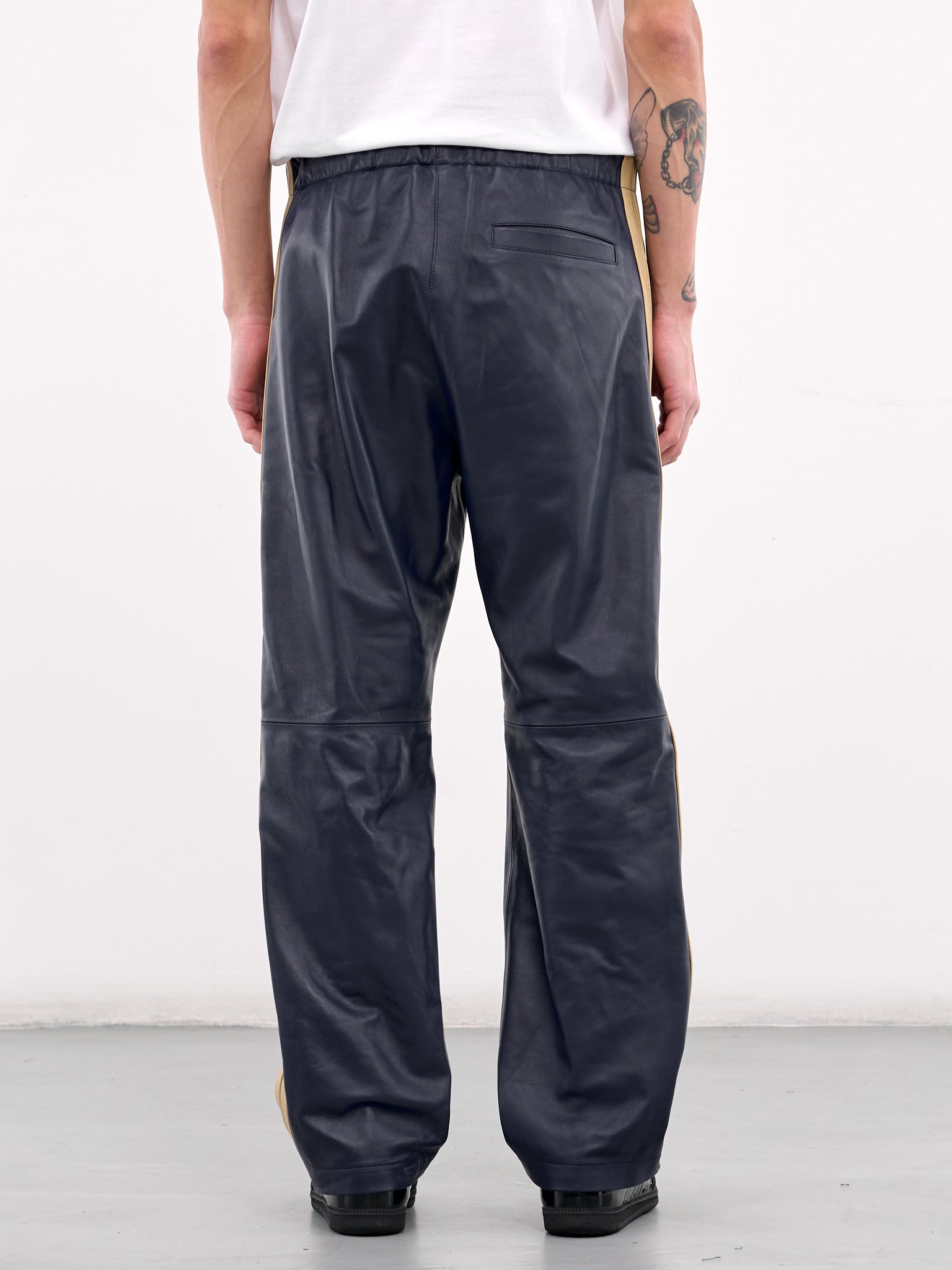 Sheap Leather Trousers (PUMY0008Q6-ULA736-BLUE)