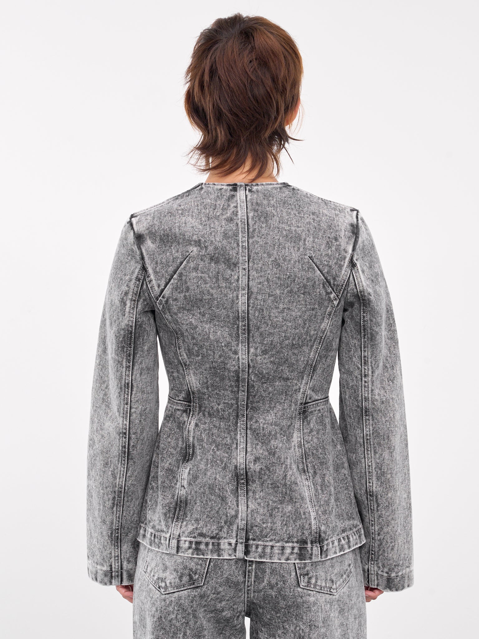 Denim Jacket (QUPZ67002A-QZ034-BLACK)