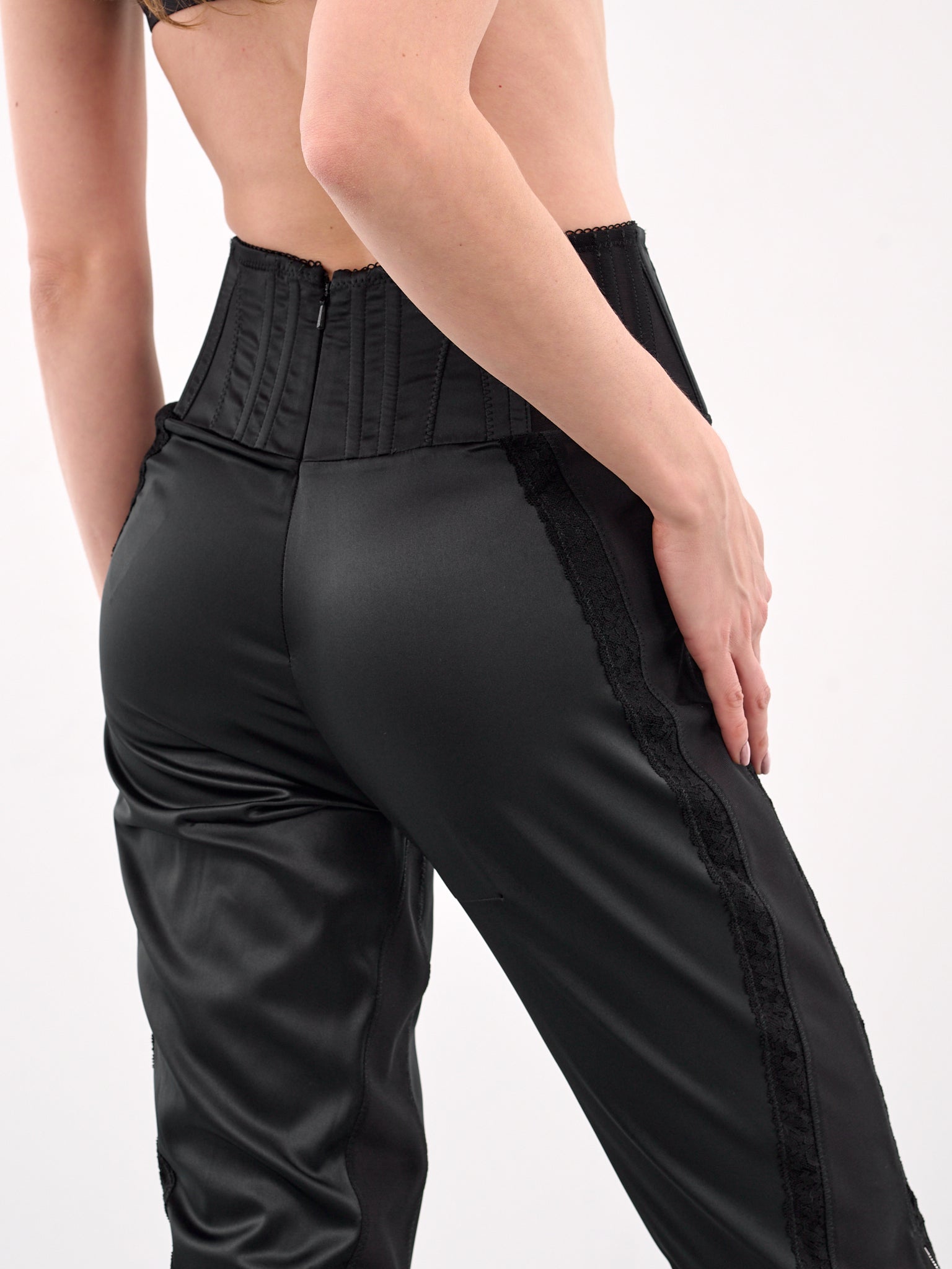 Regeneration Corseted Capri Trousers (REGENERATION-CORSETED-BLACK)