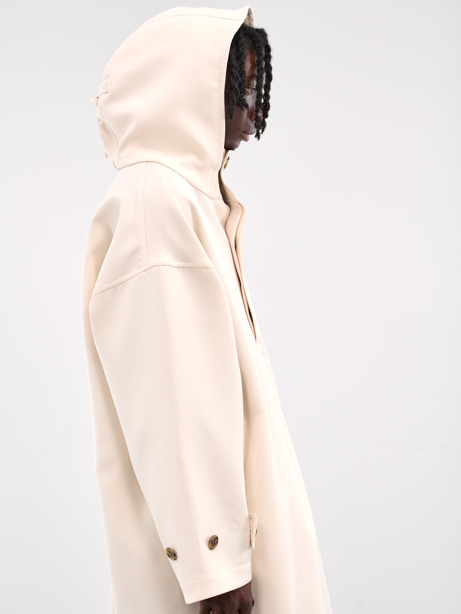 Hooded Coat (RM251-003-IVORY)